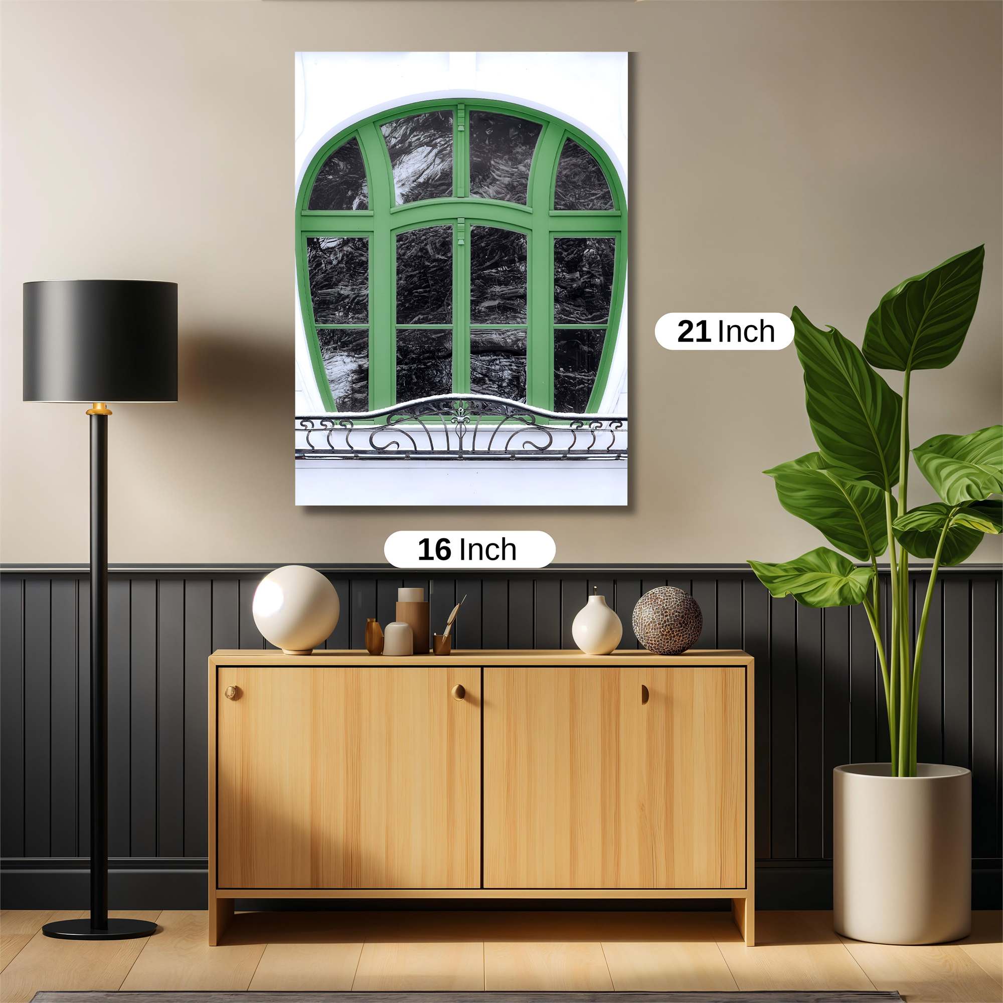 Arched Serenity Safe Wall Magnetic / M