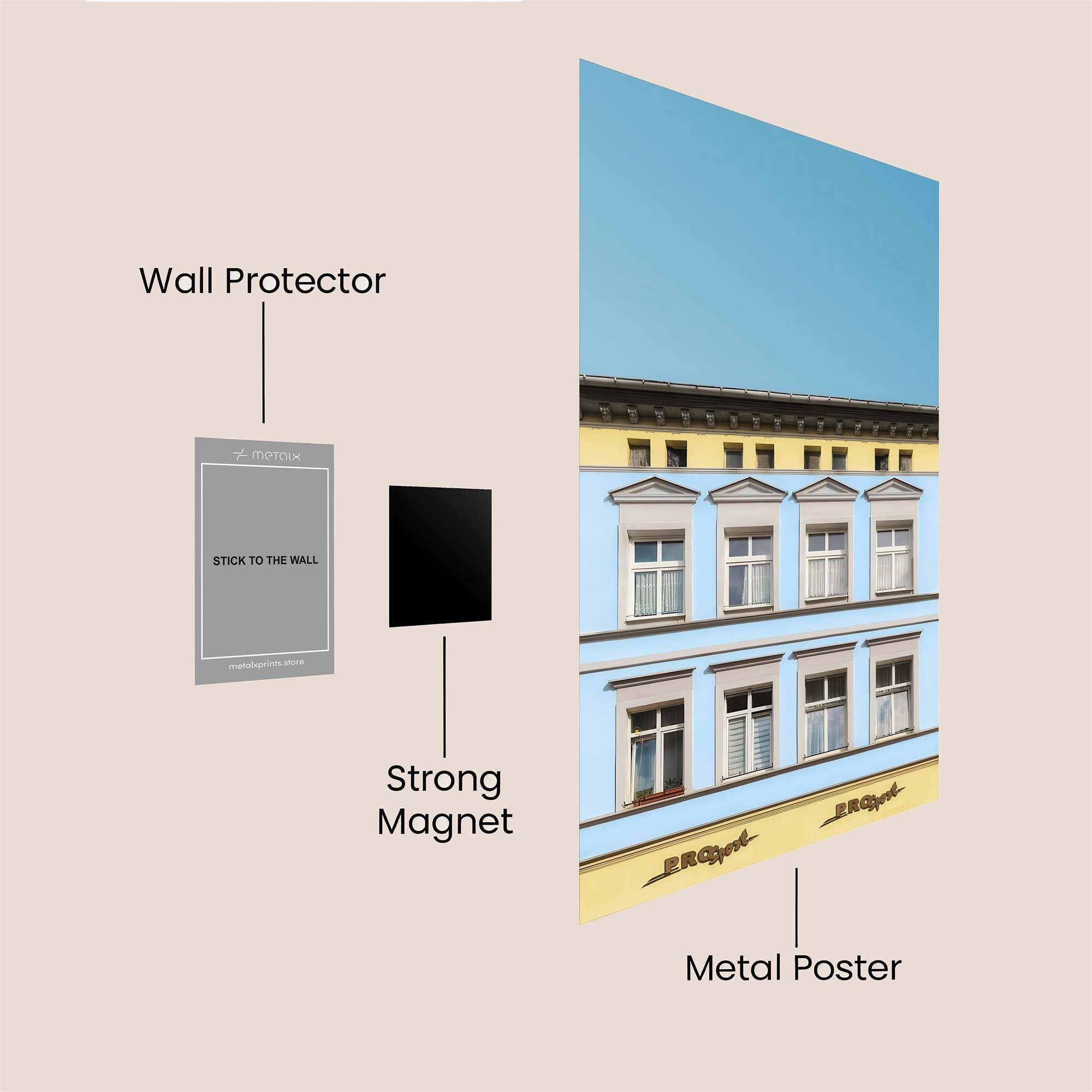 Facade Serenity Safe Wall Magnetic / M