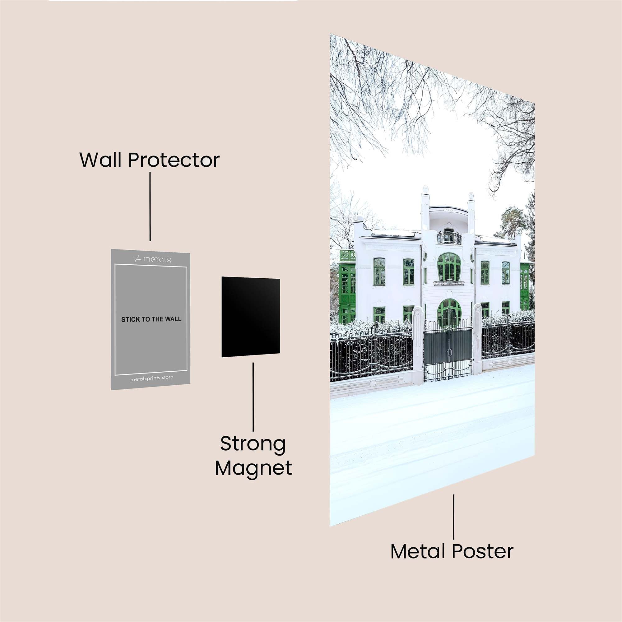 Winter Elegance Safe Wall Magnetic / M