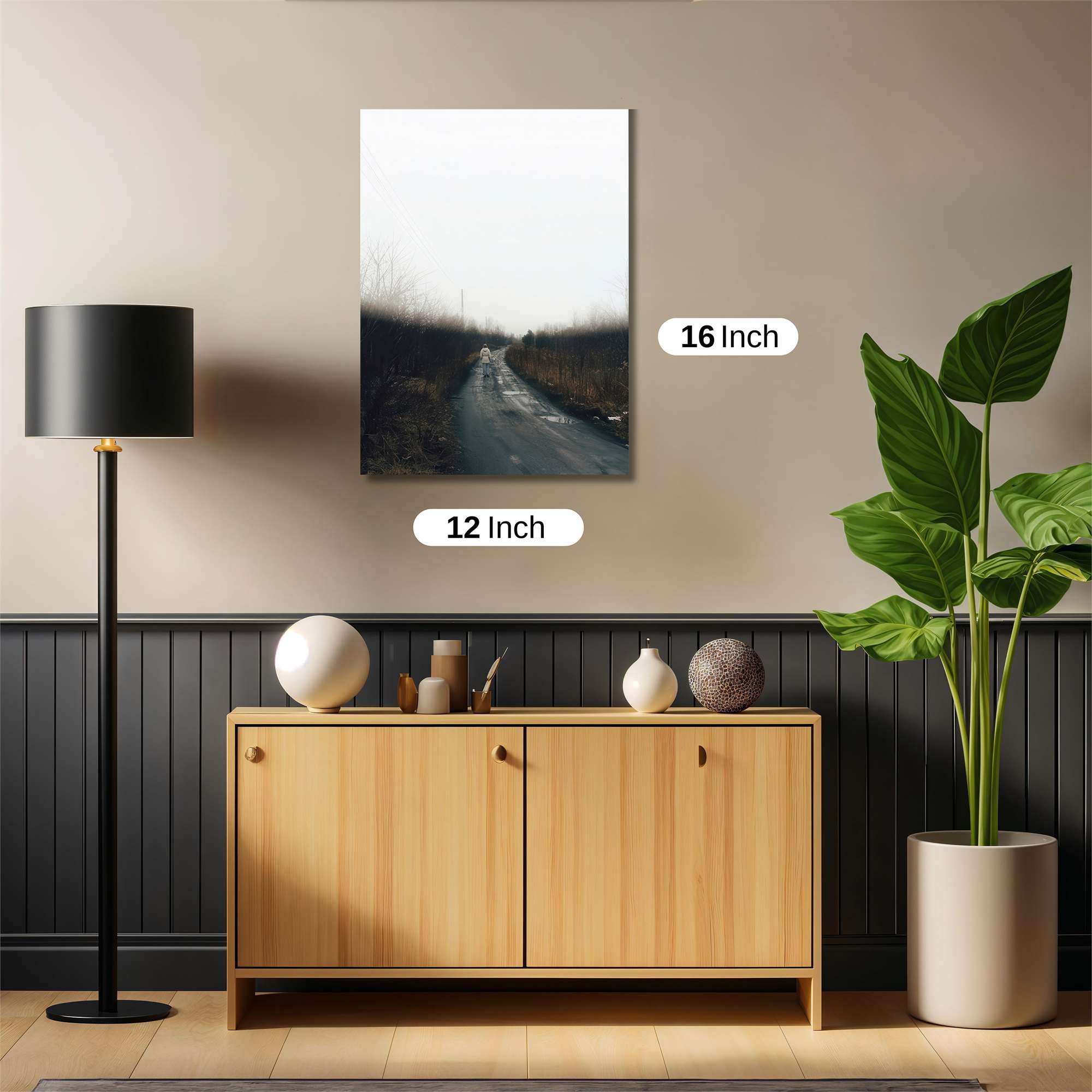 Foggy Journey Safe Wall Magnetic / M