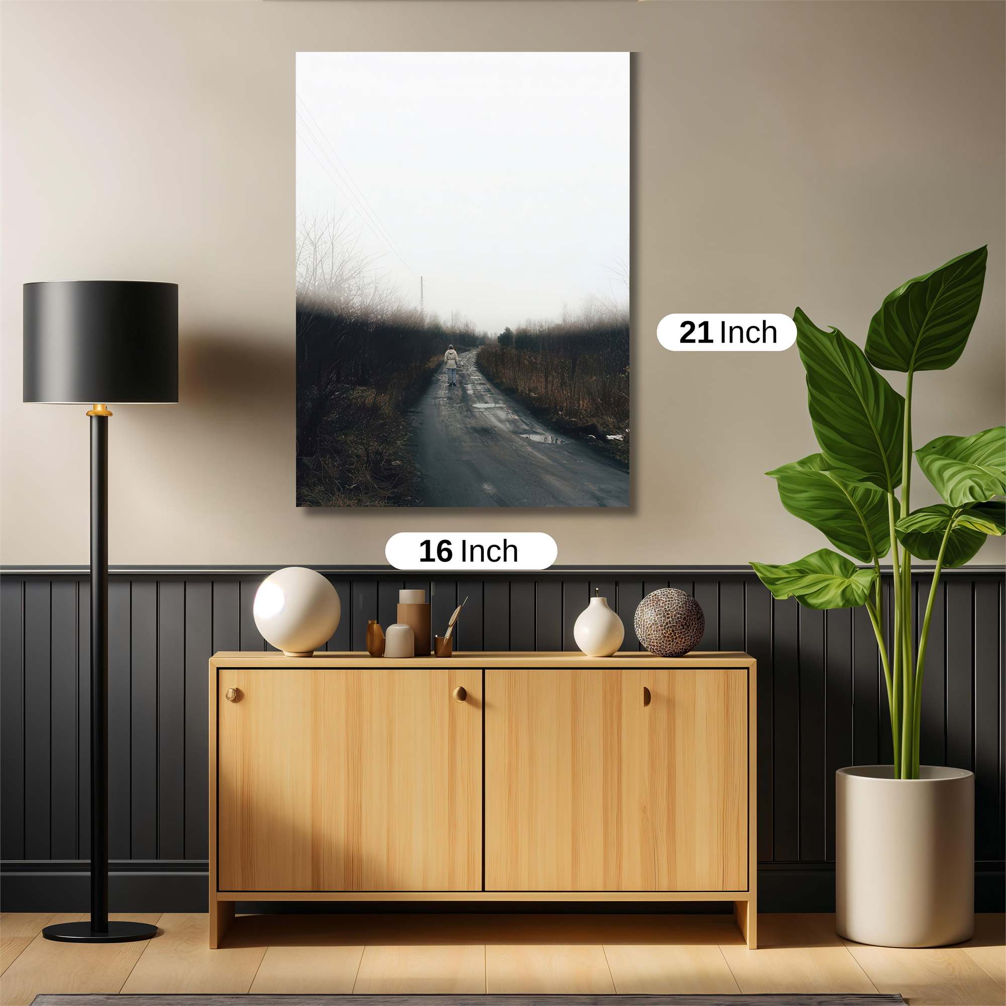 Foggy Journey Safe Wall Magnetic / M