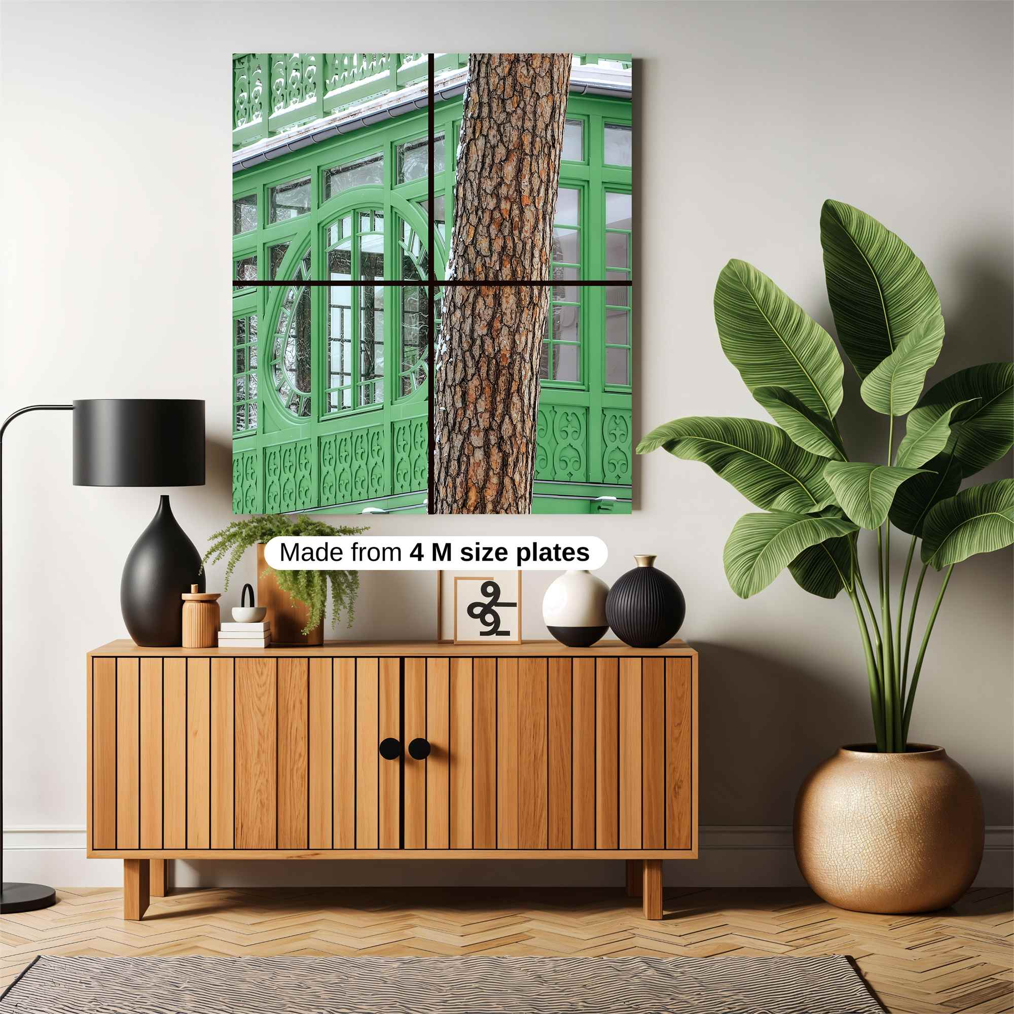 Sunset Grid Safe Wall Magnetic / M