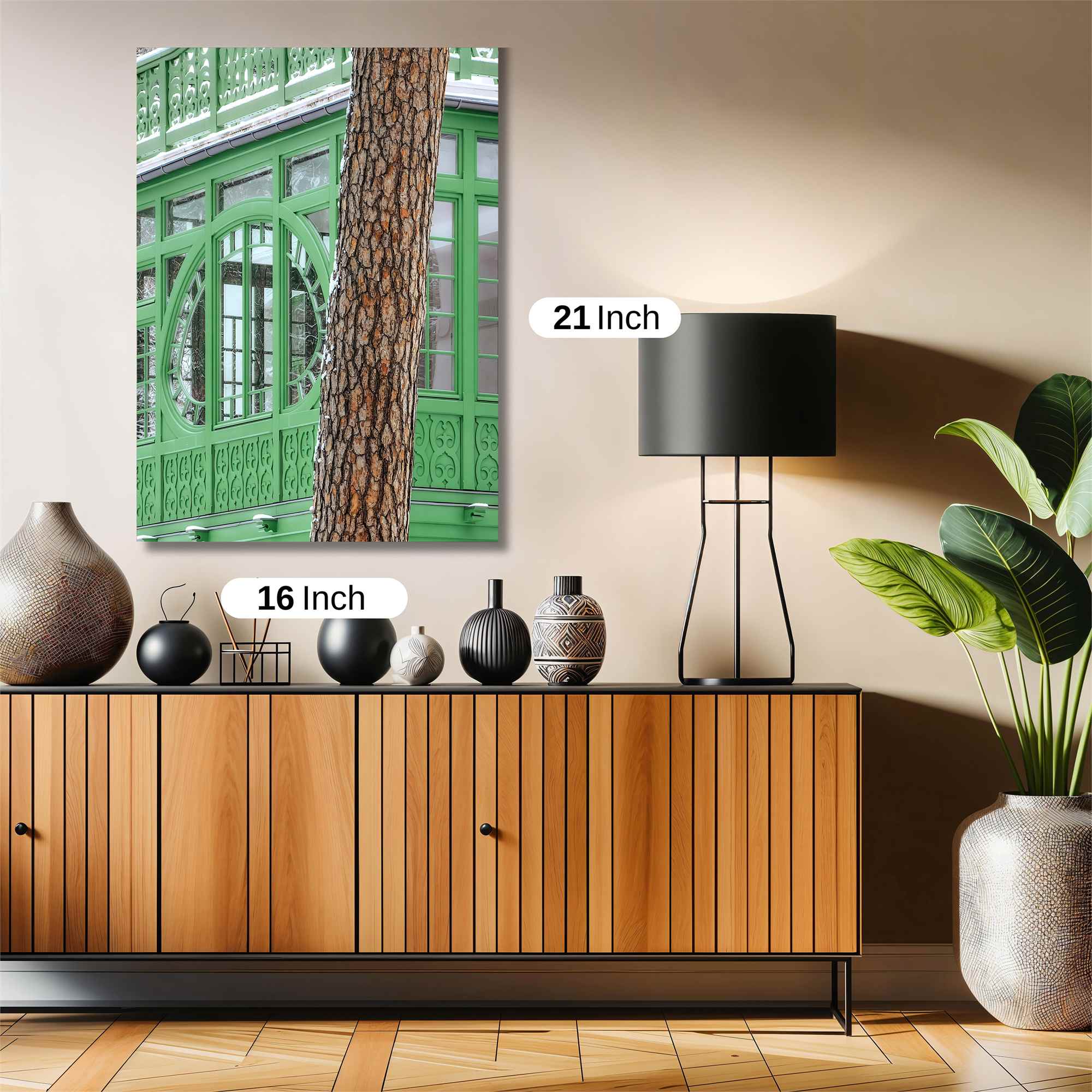 Sunset Grid Safe Wall Magnetic / M