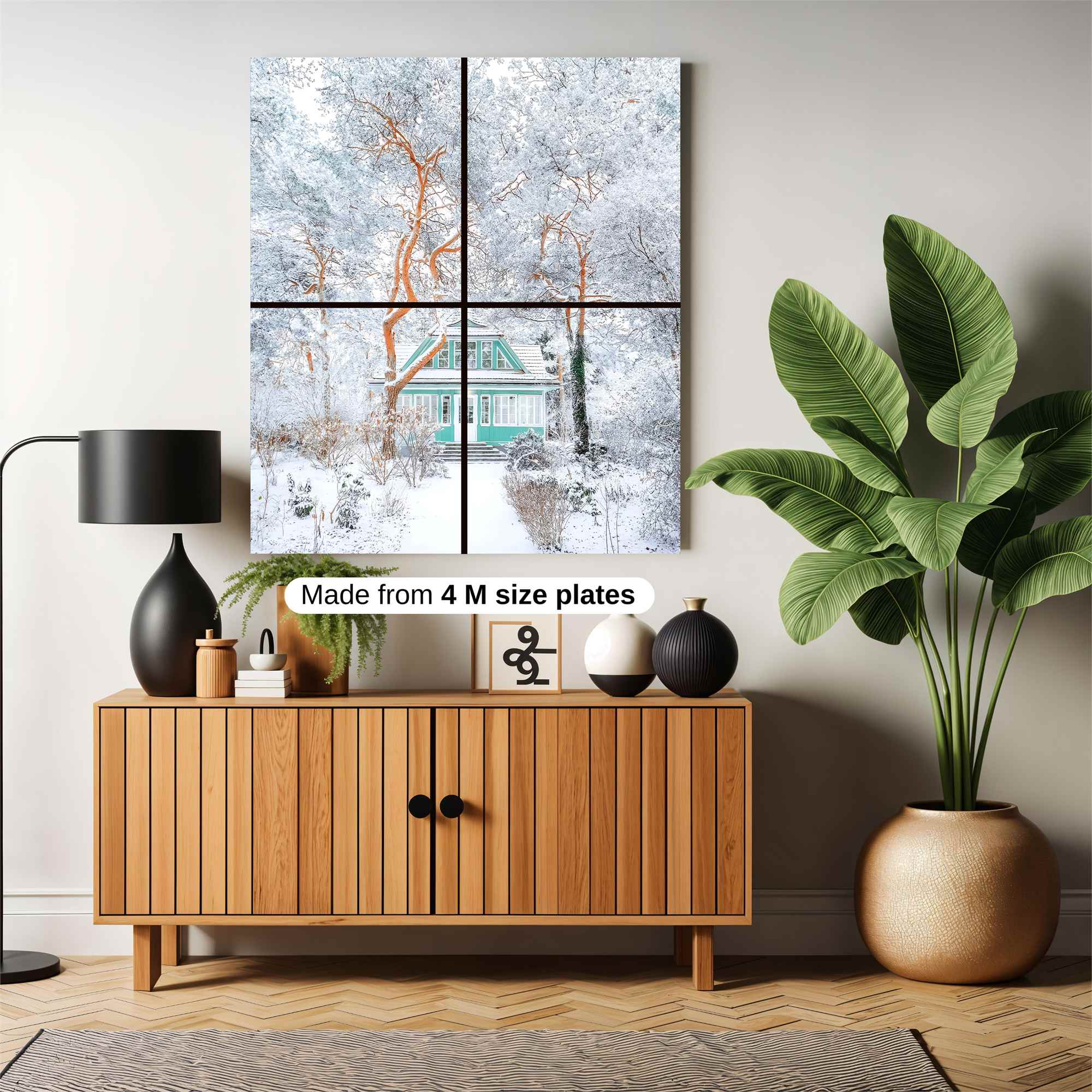 Cottage Tranquil Safe Wall Magnetic / M