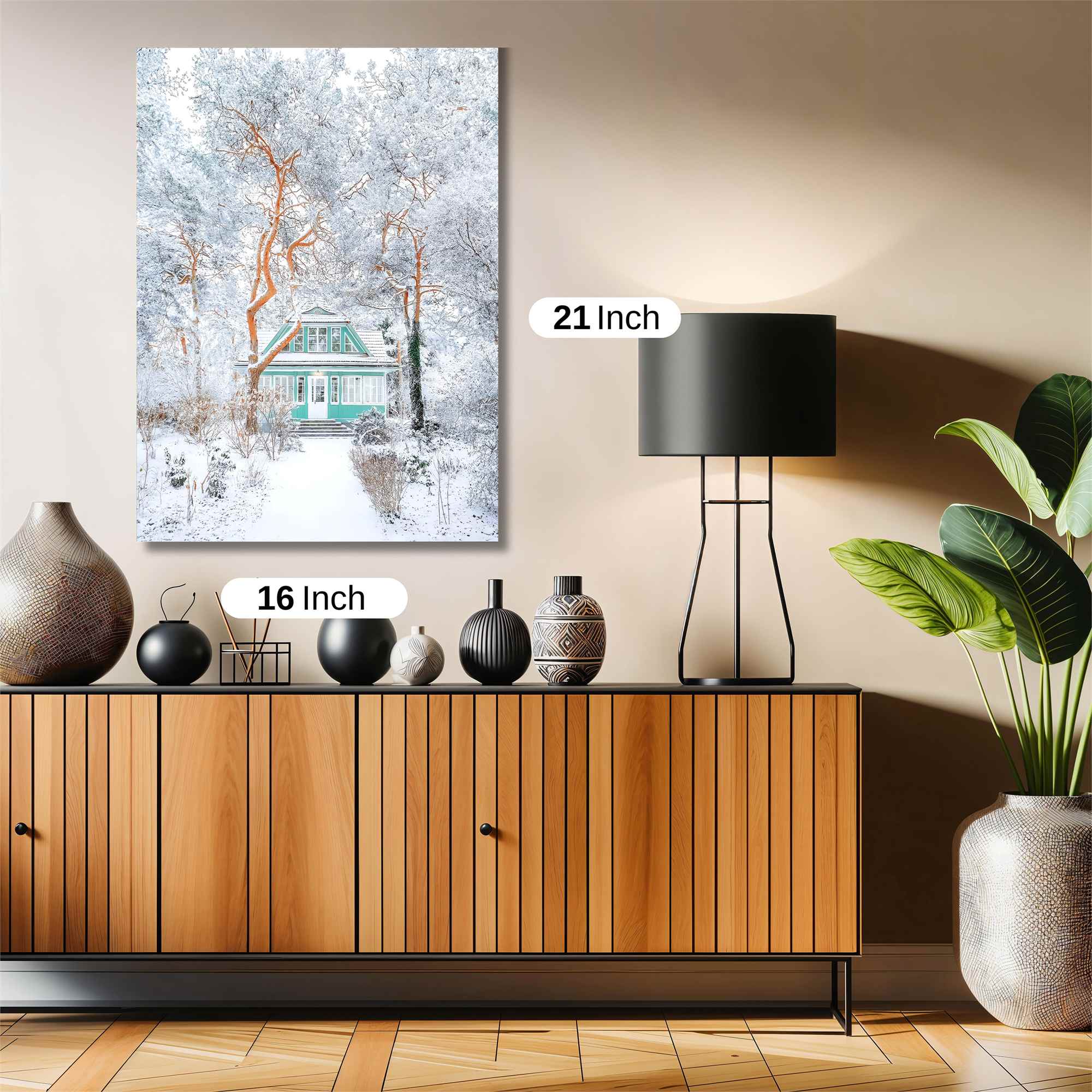 Cottage Tranquil Safe Wall Magnetic / M