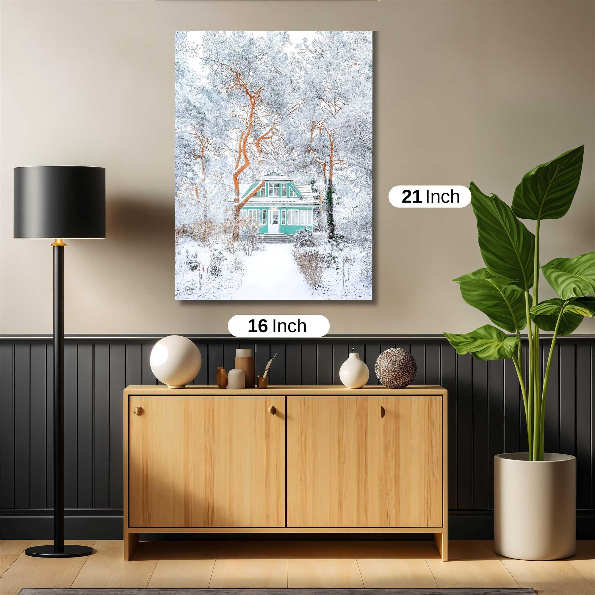 Cottage Tranquil Safe Wall Magnetic / M