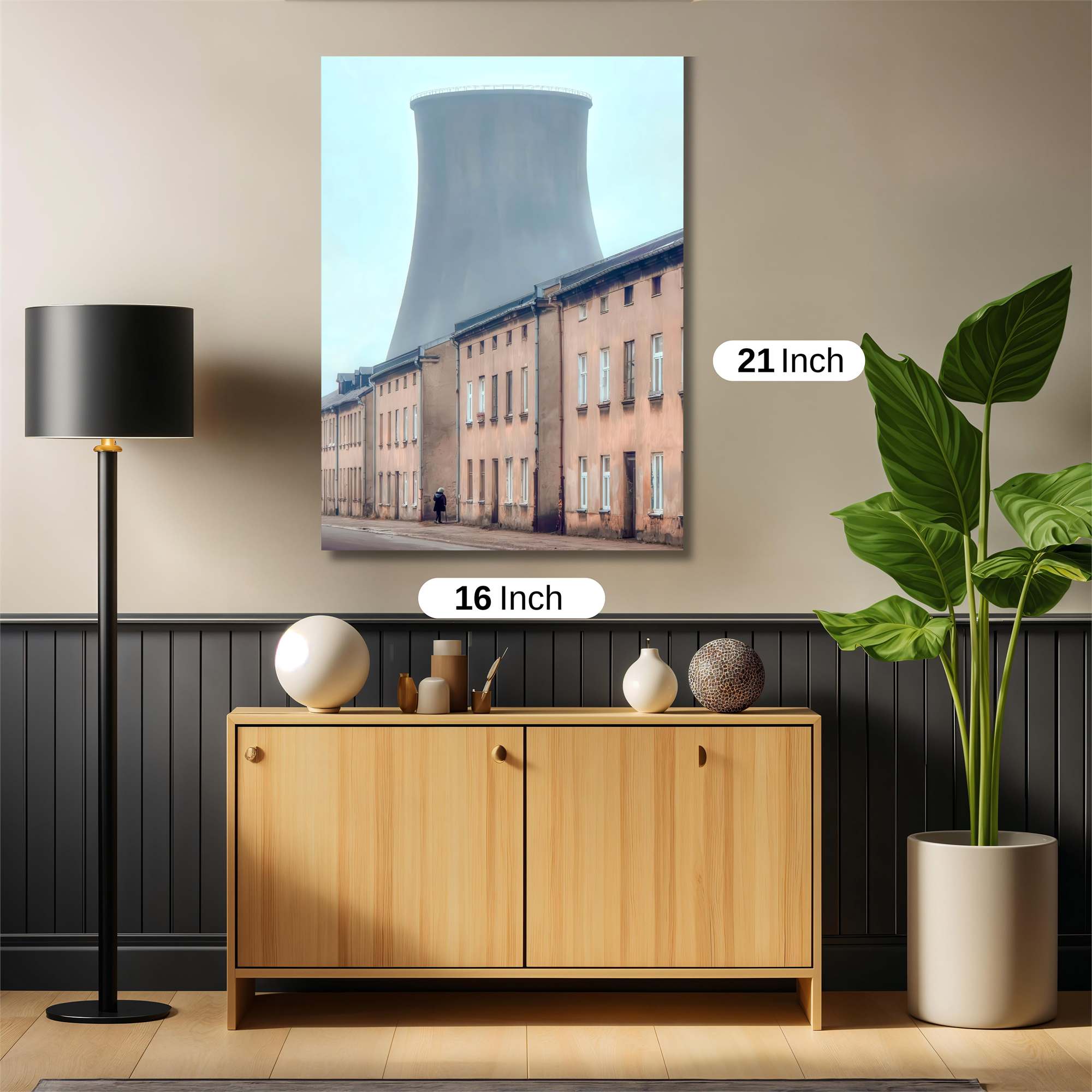 Cooling Tower Melancholy Safe Wall Magnetic / M