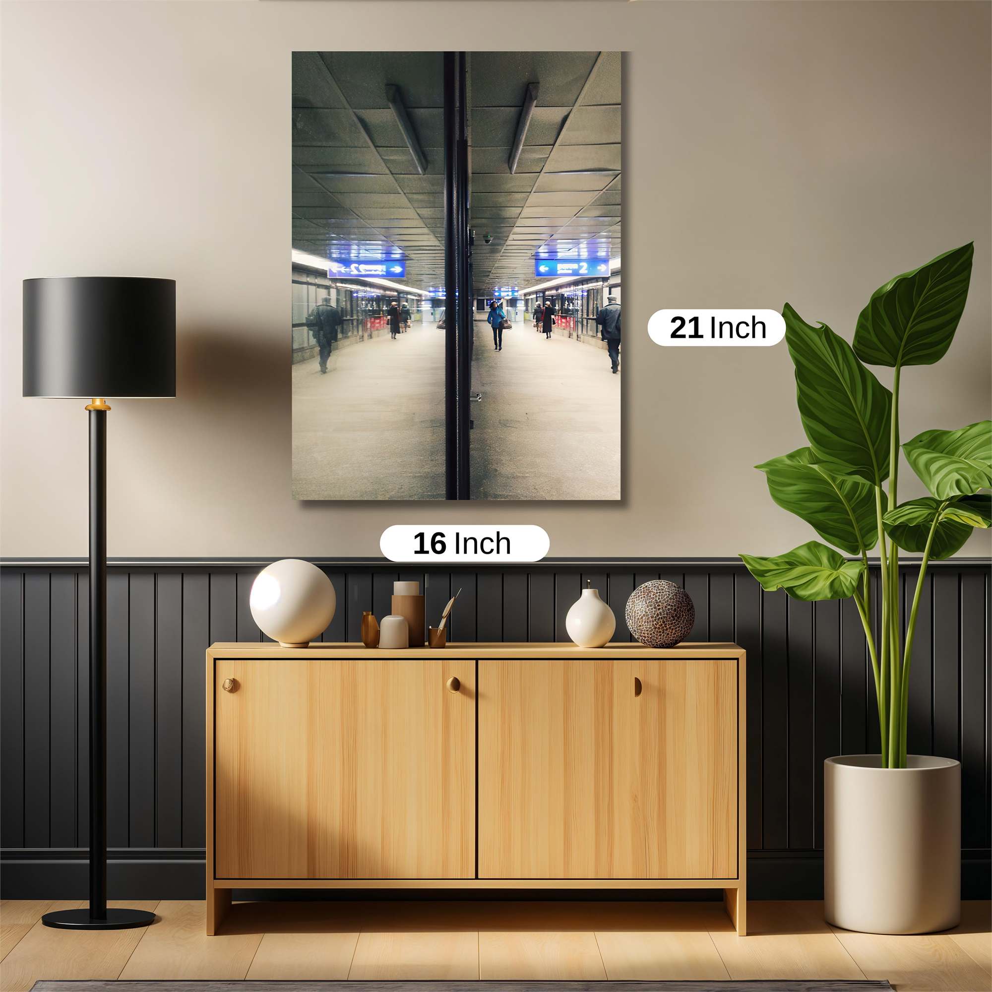 Subway Serenity Safe Wall Magnetic / M