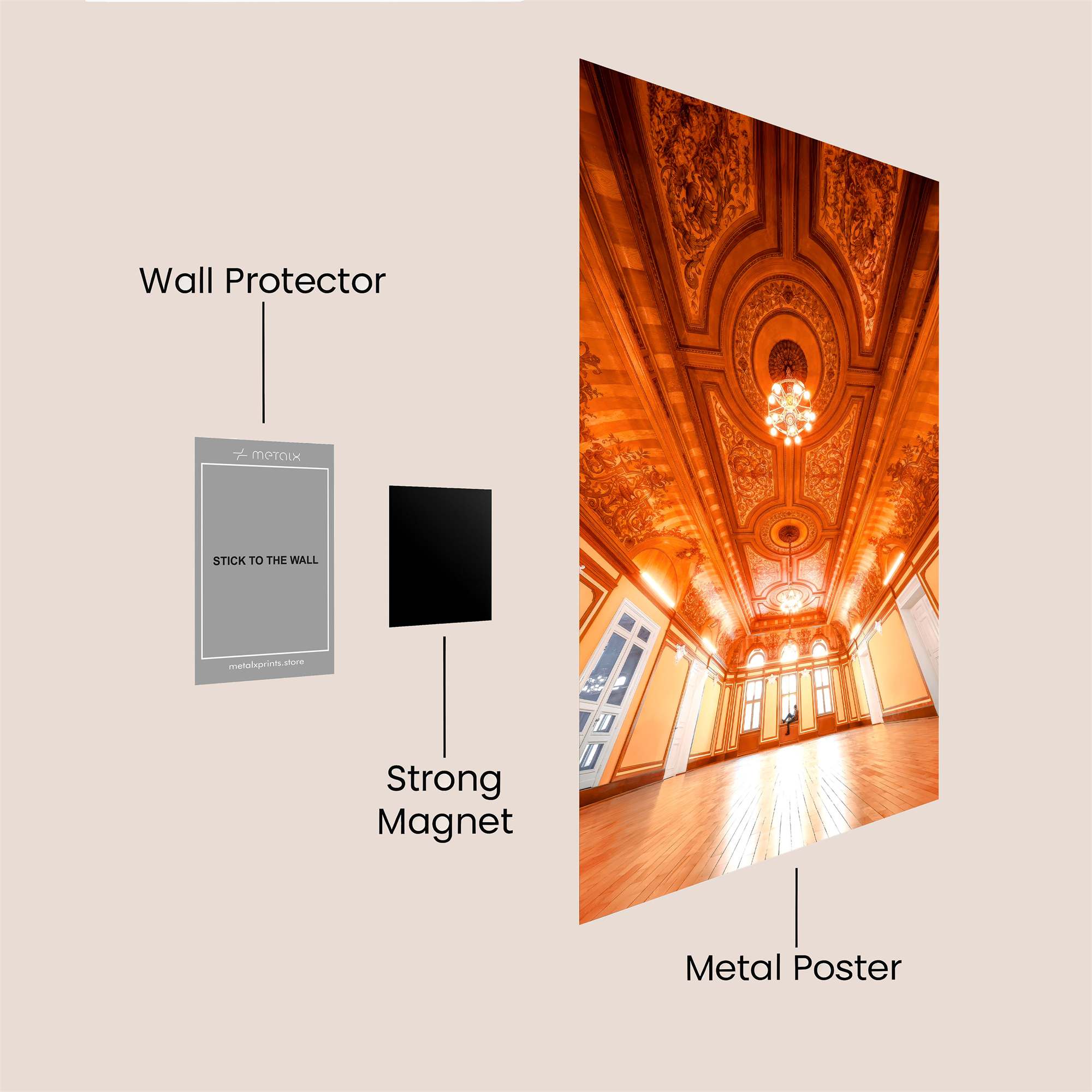 Opulent Serenity Safe Wall Magnetic / M
