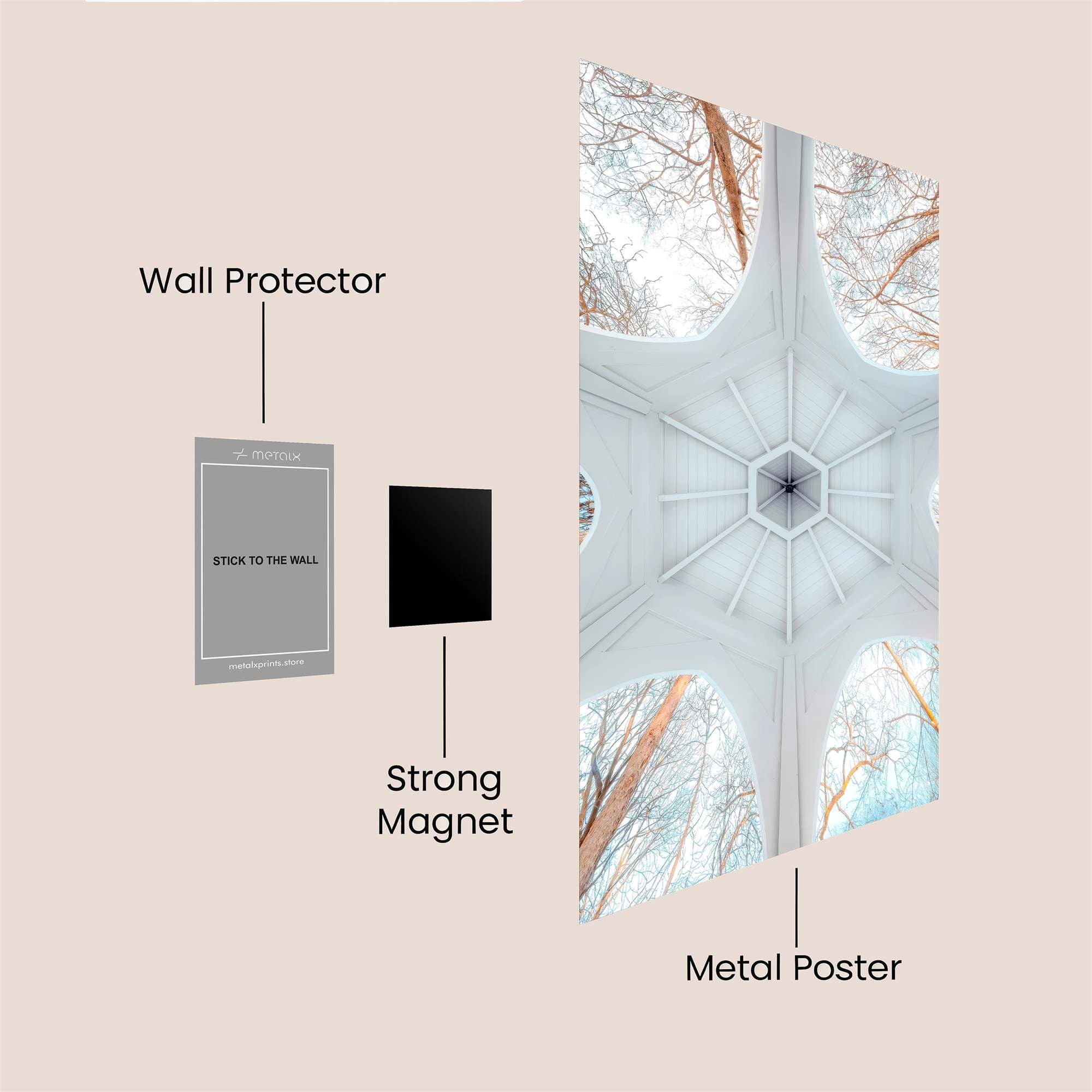 Pavilion Serenity Safe Wall Magnetic / M