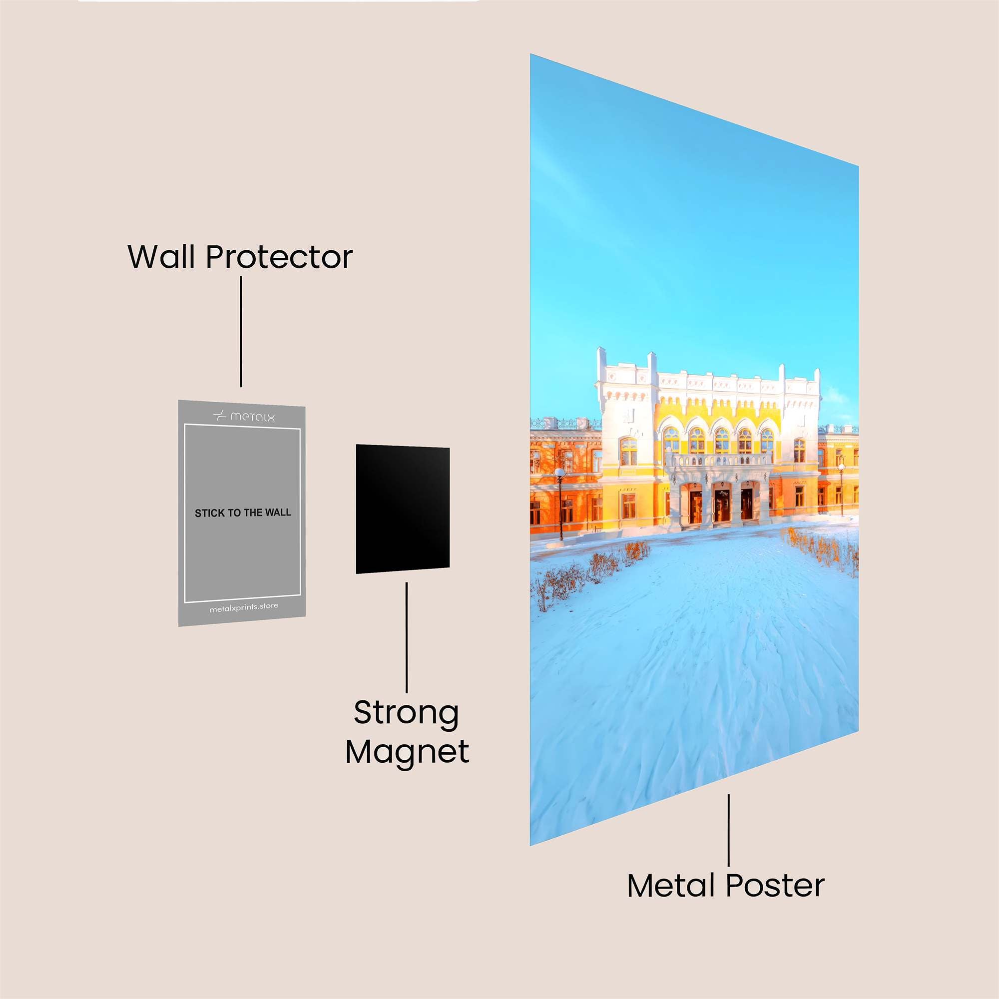 Palace Serenity Safe Wall Magnetic / M