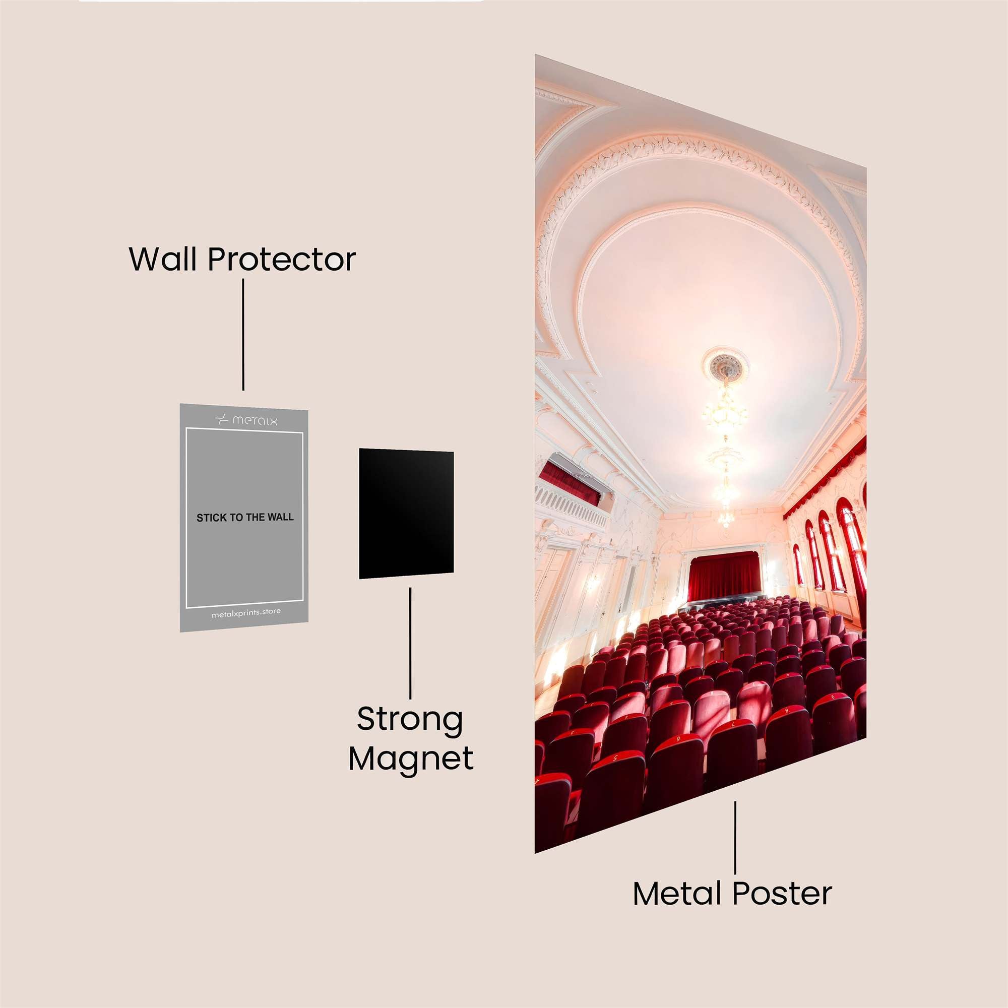 Theater Enchant Safe Wall Magnetic / M