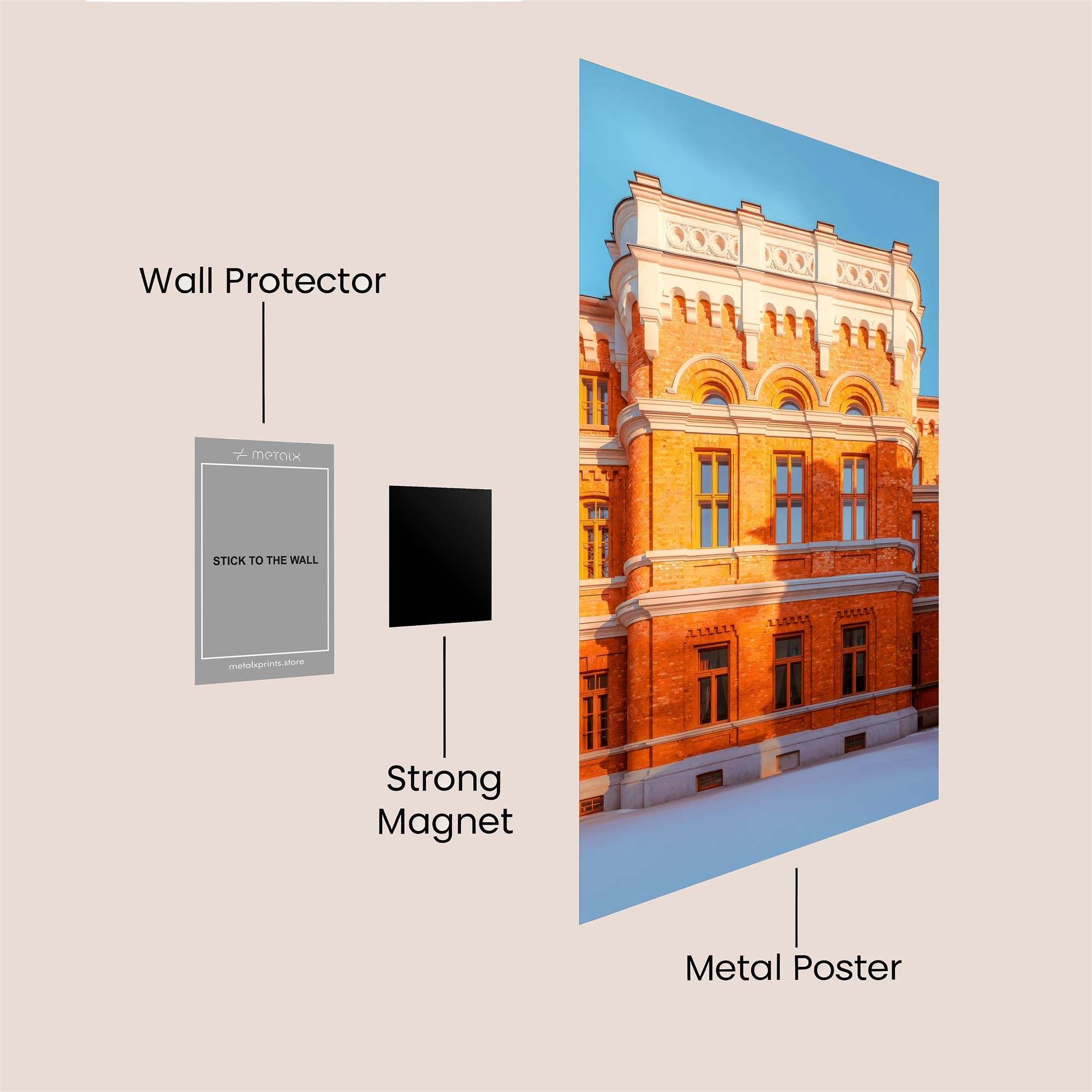 Palace Radiant Safe Wall Magnetic / M