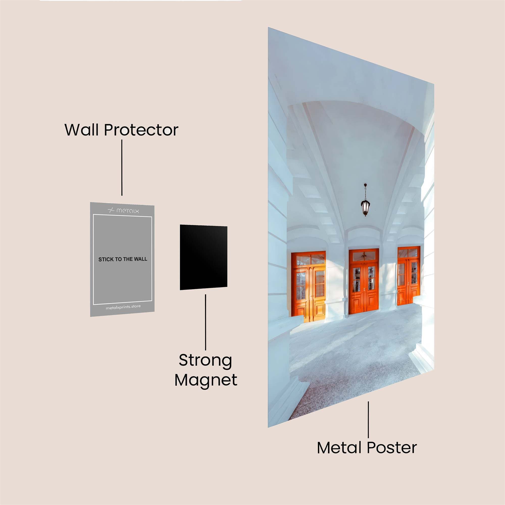 Portal Serenity Safe Wall Magnetic / M