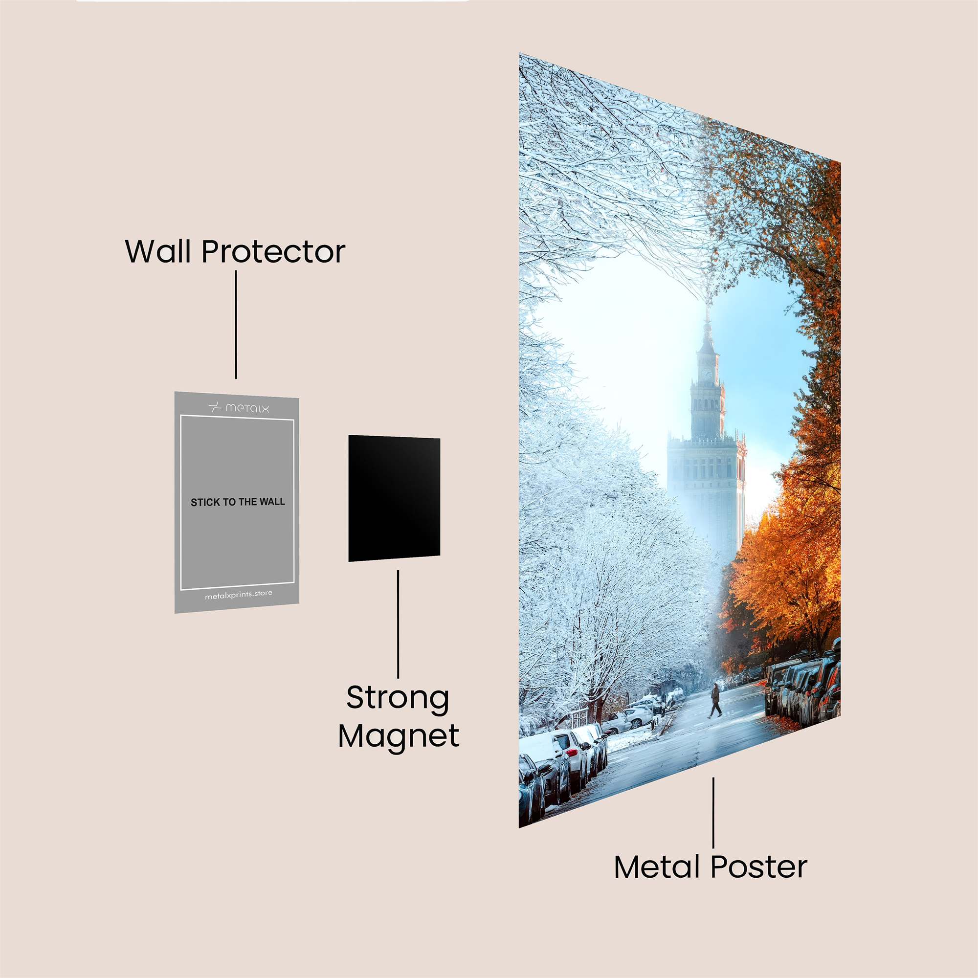 Seasonal Shift Safe Wall Magnetic / M