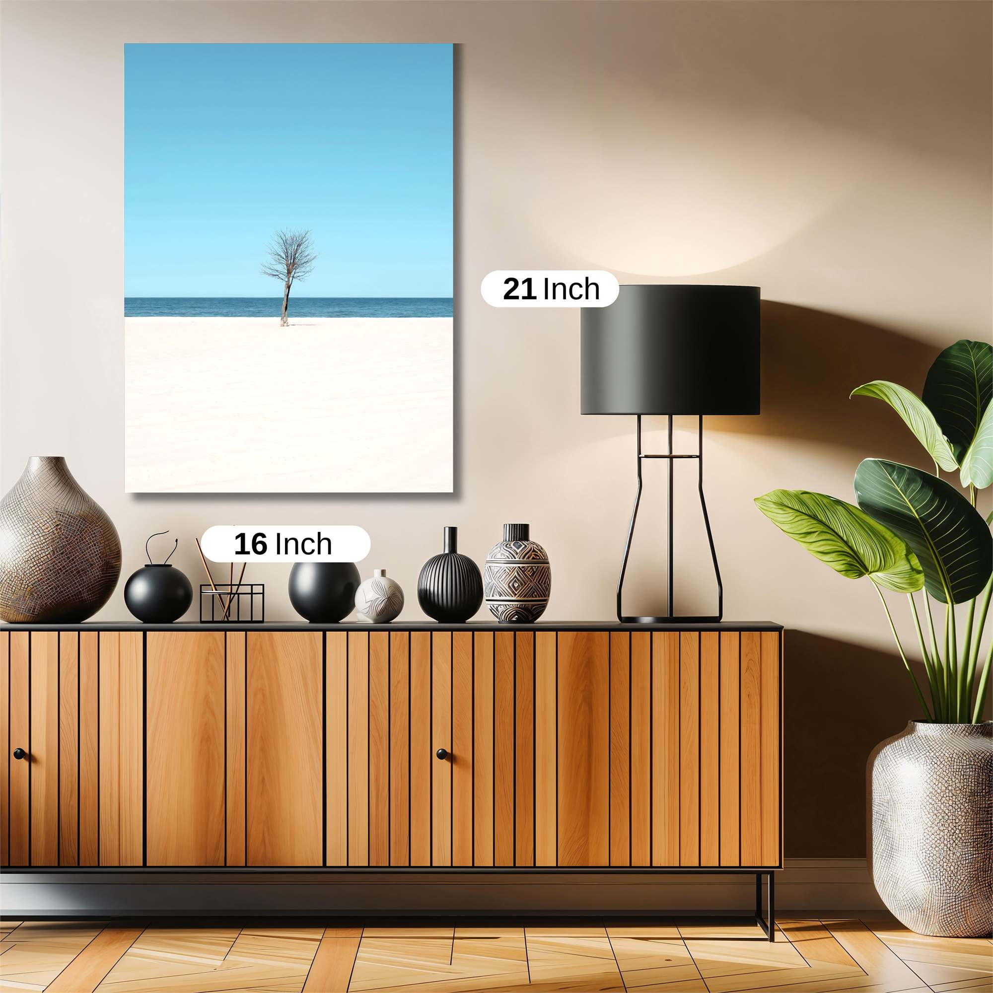 Lonely Tree Safe Wall Magnetic / M