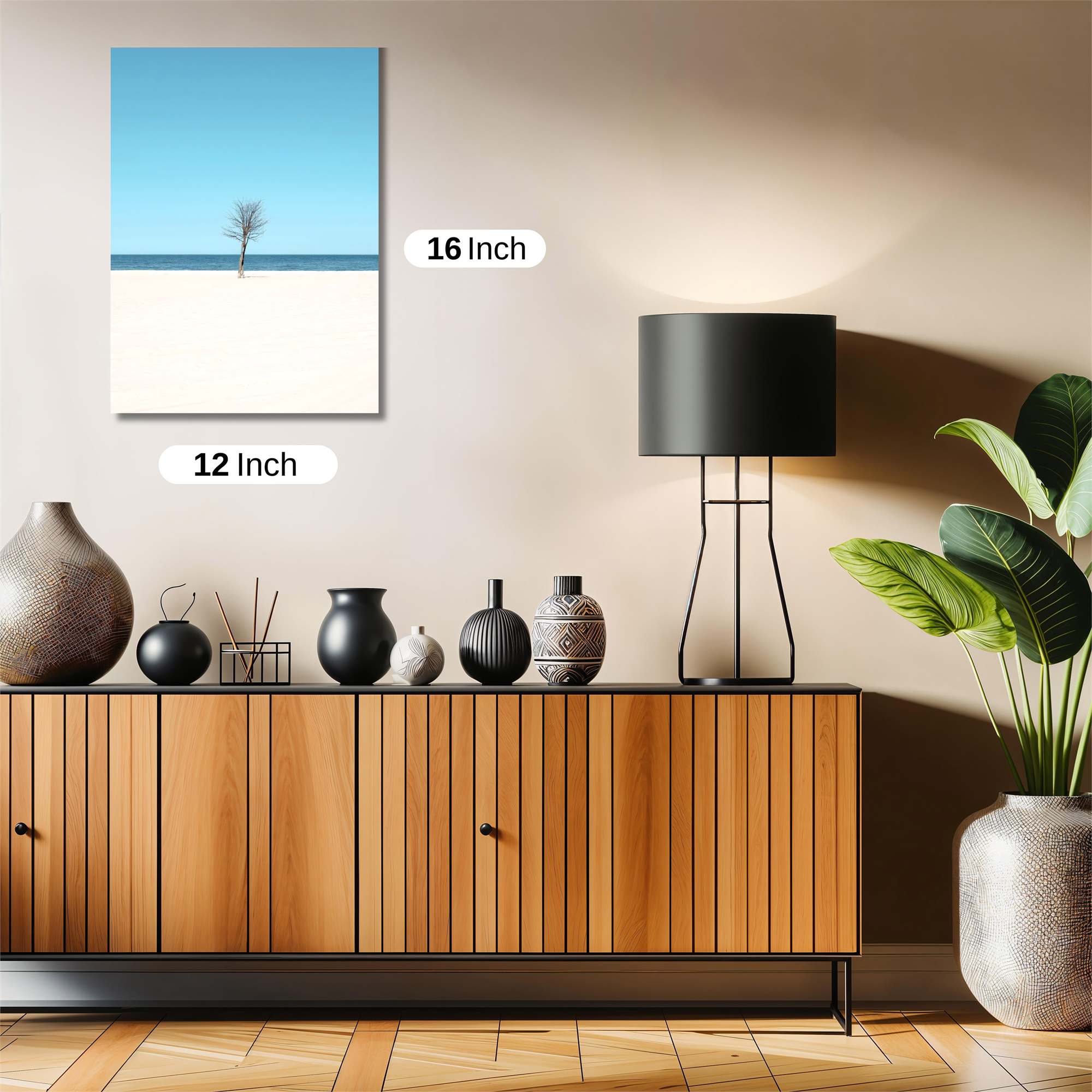 Lonely Tree Safe Wall Magnetic / M