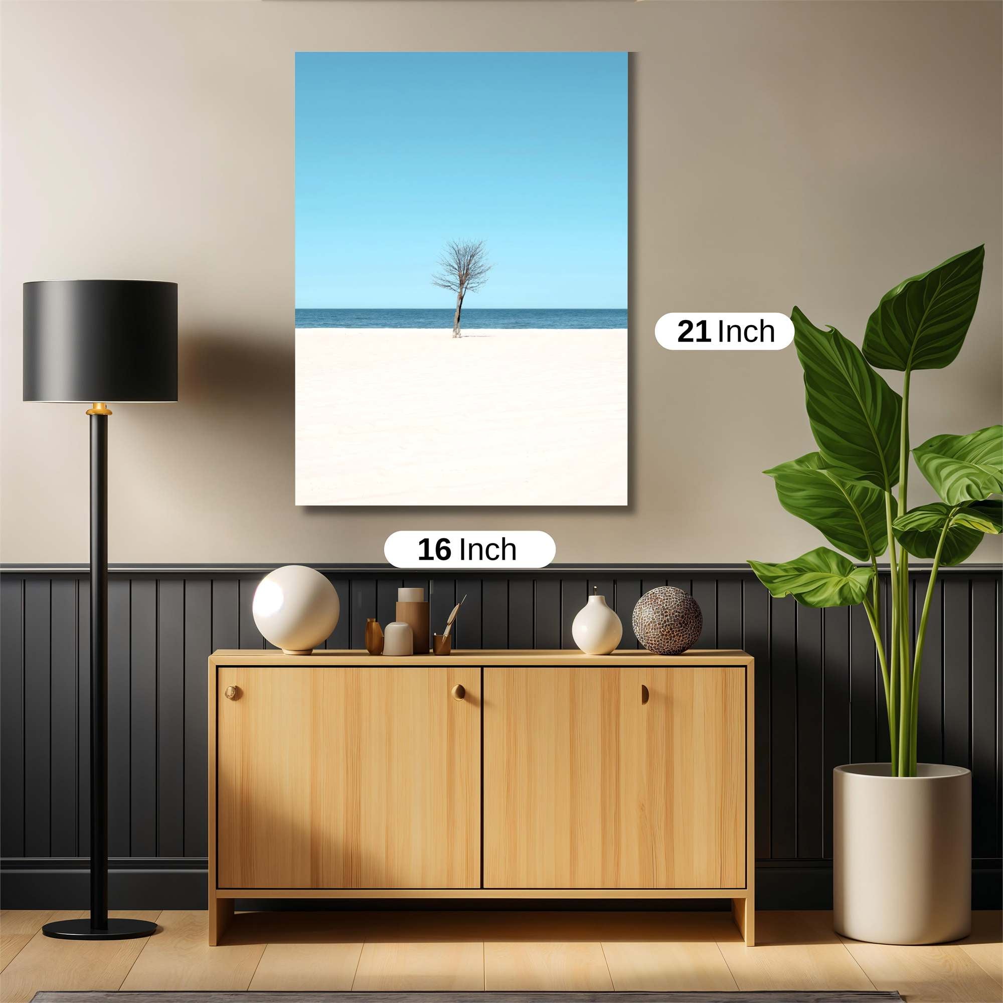 Lonely Tree Safe Wall Magnetic / M