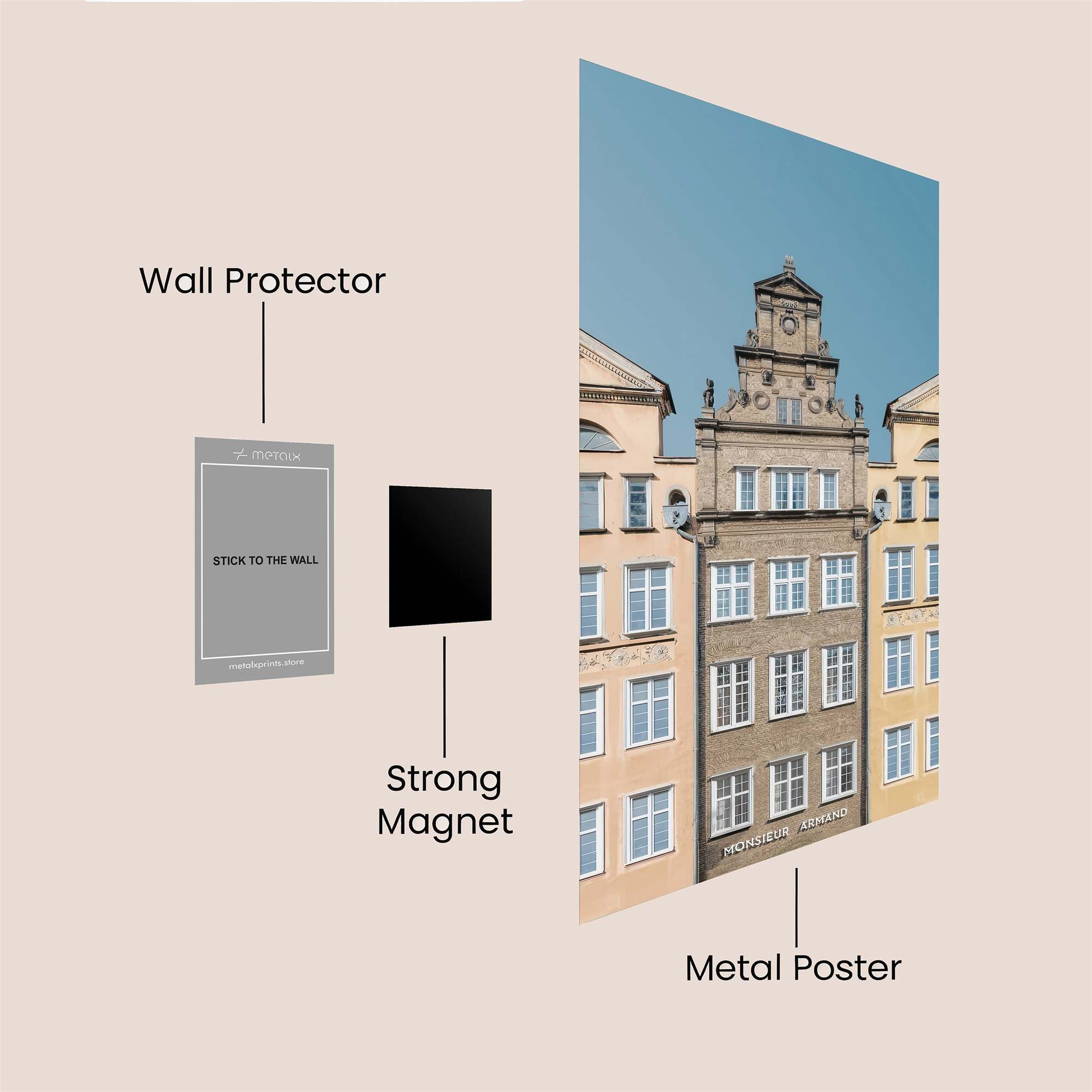 Facade Elegance Safe Wall Magnetic / M