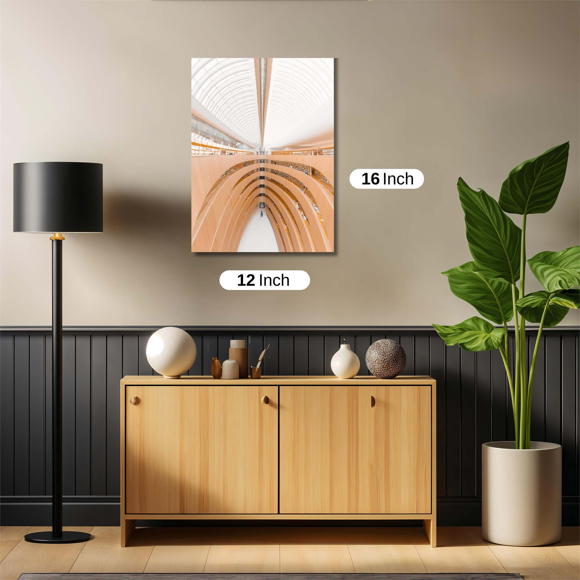 Library Serenity Safe Wall Magnetic / M
