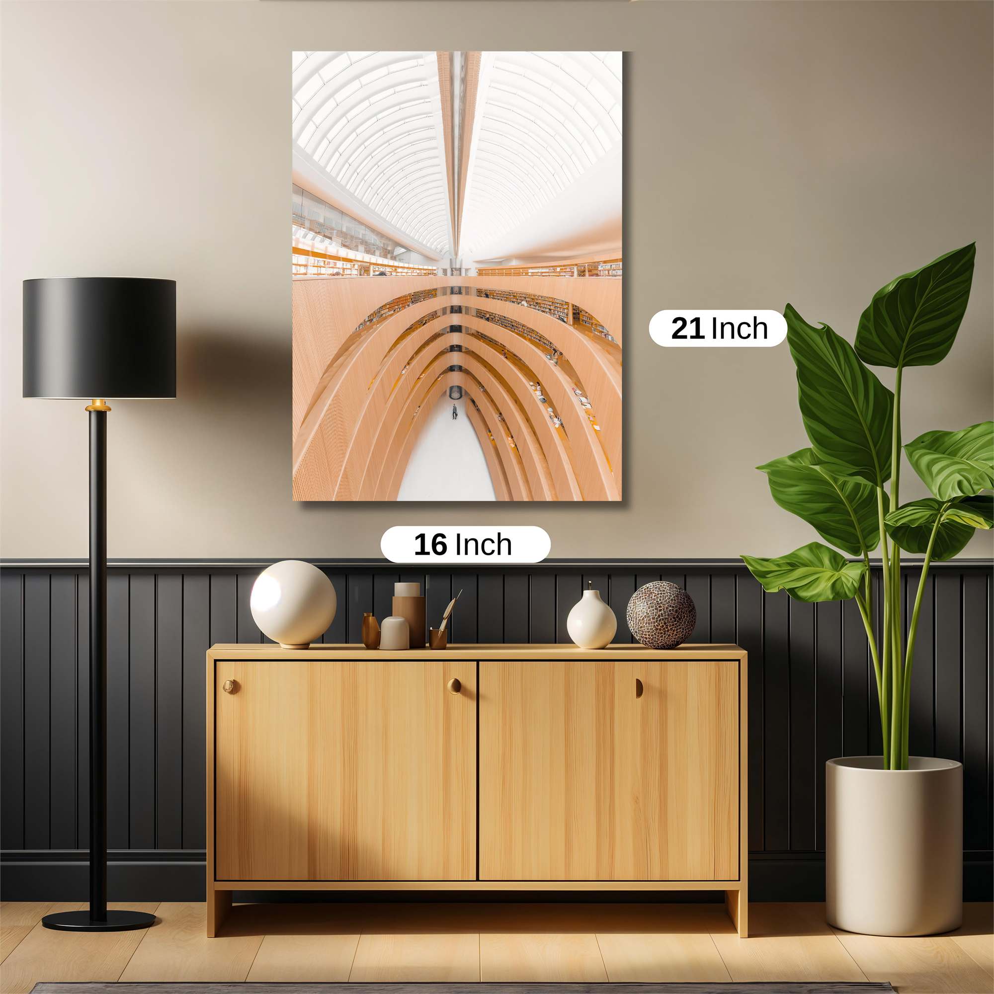 Library Serenity Safe Wall Magnetic / M