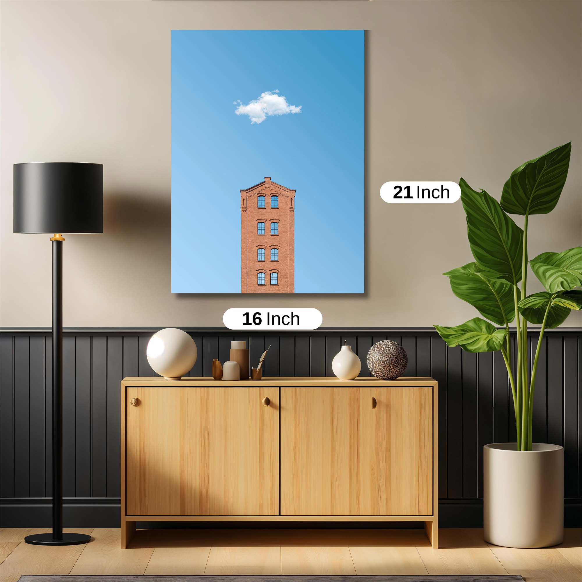 Tower Serenity Safe Wall Magnetic / M