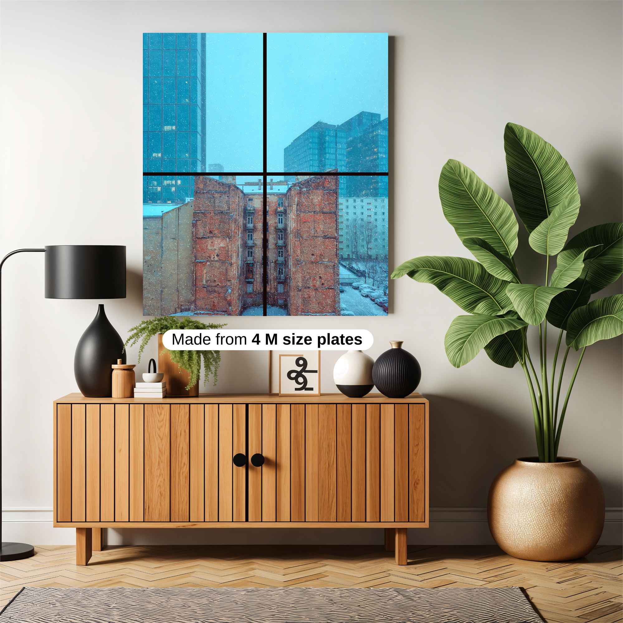 Building Melancholy Safe Wall Magnetic / M