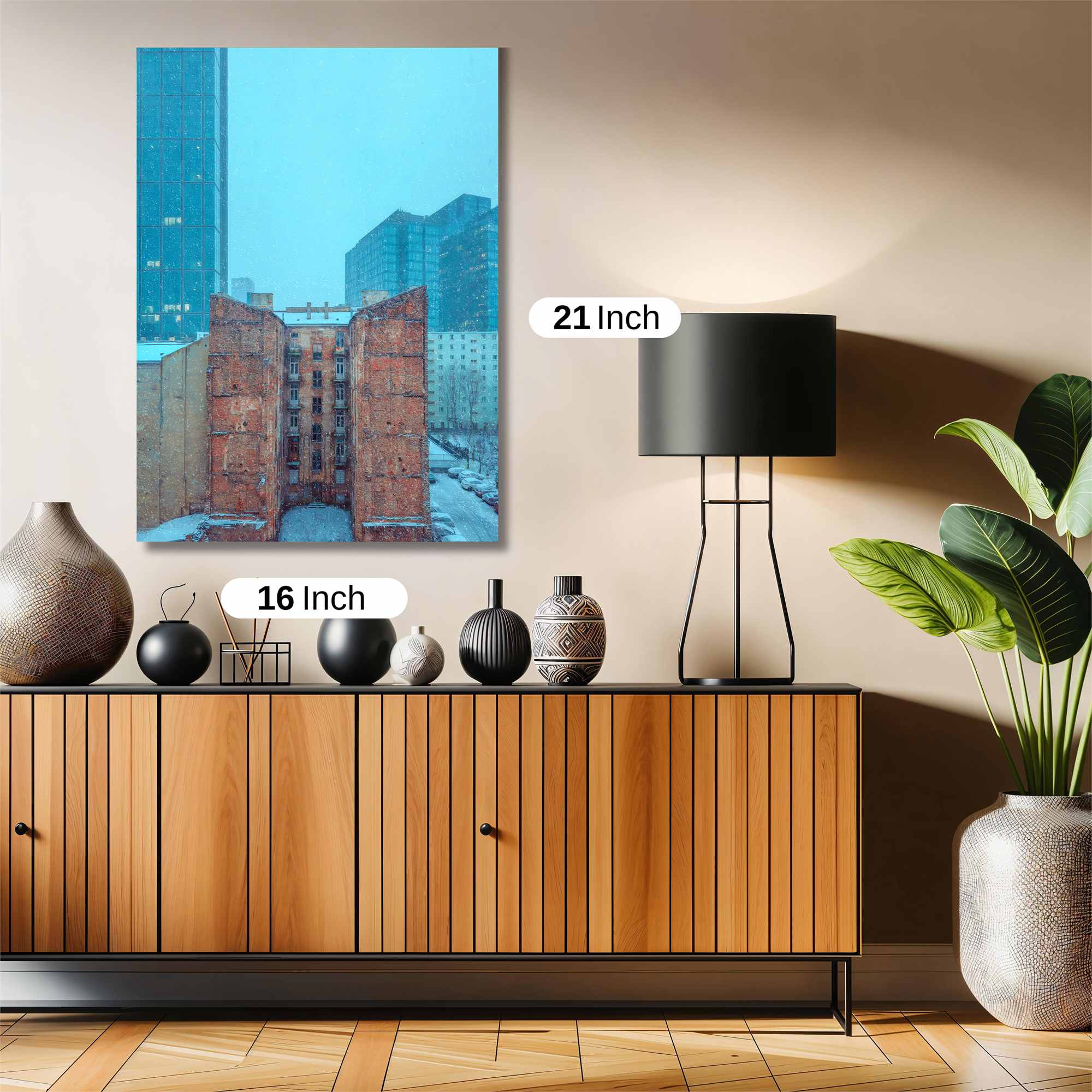 Building Melancholy Safe Wall Magnetic / M