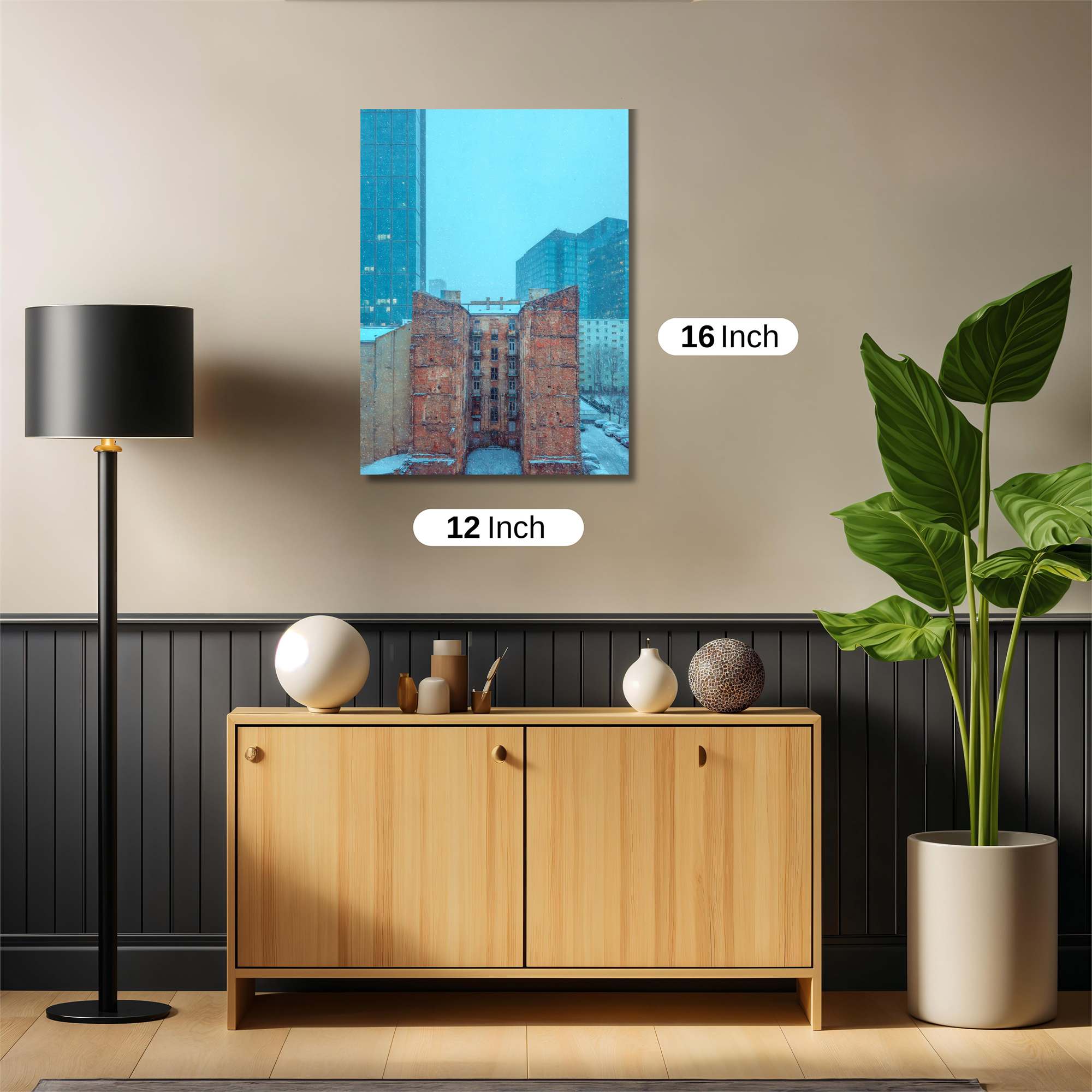 Building Melancholy Safe Wall Magnetic / M