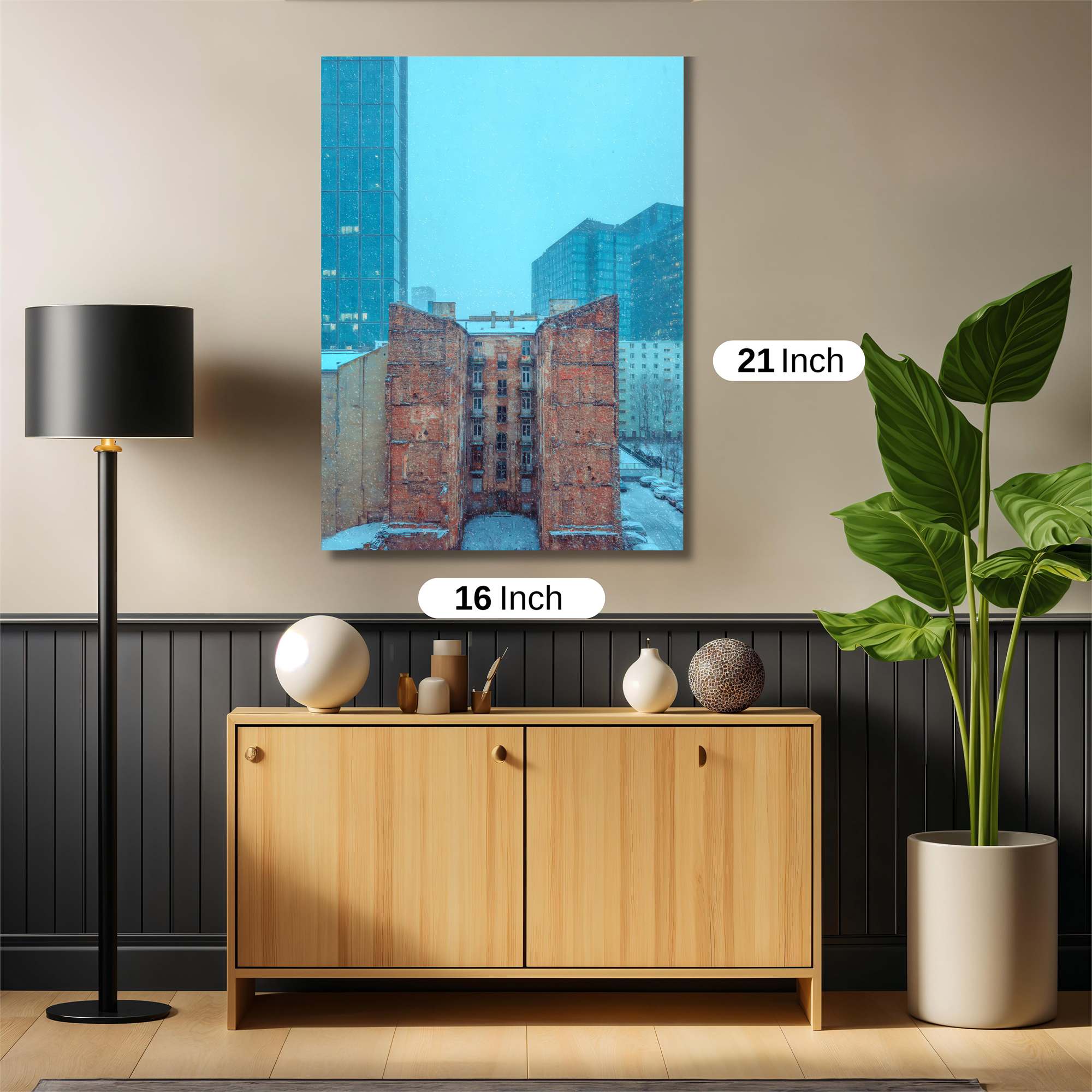 Building Melancholy Safe Wall Magnetic / M