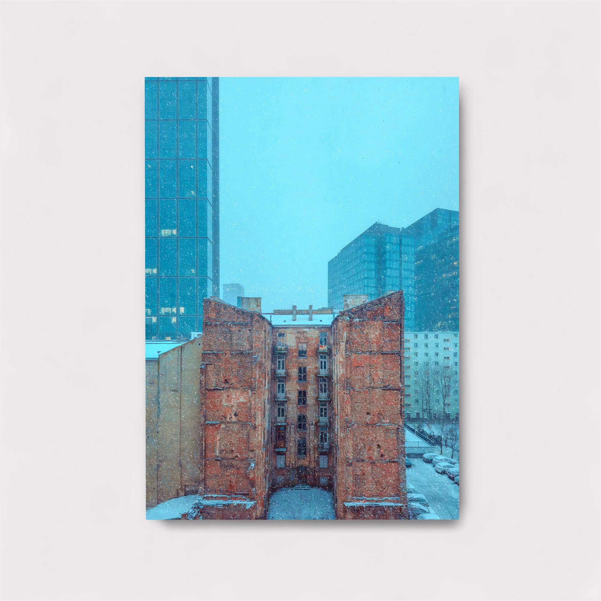 Building Melancholy Safe Wall Magnetic / M