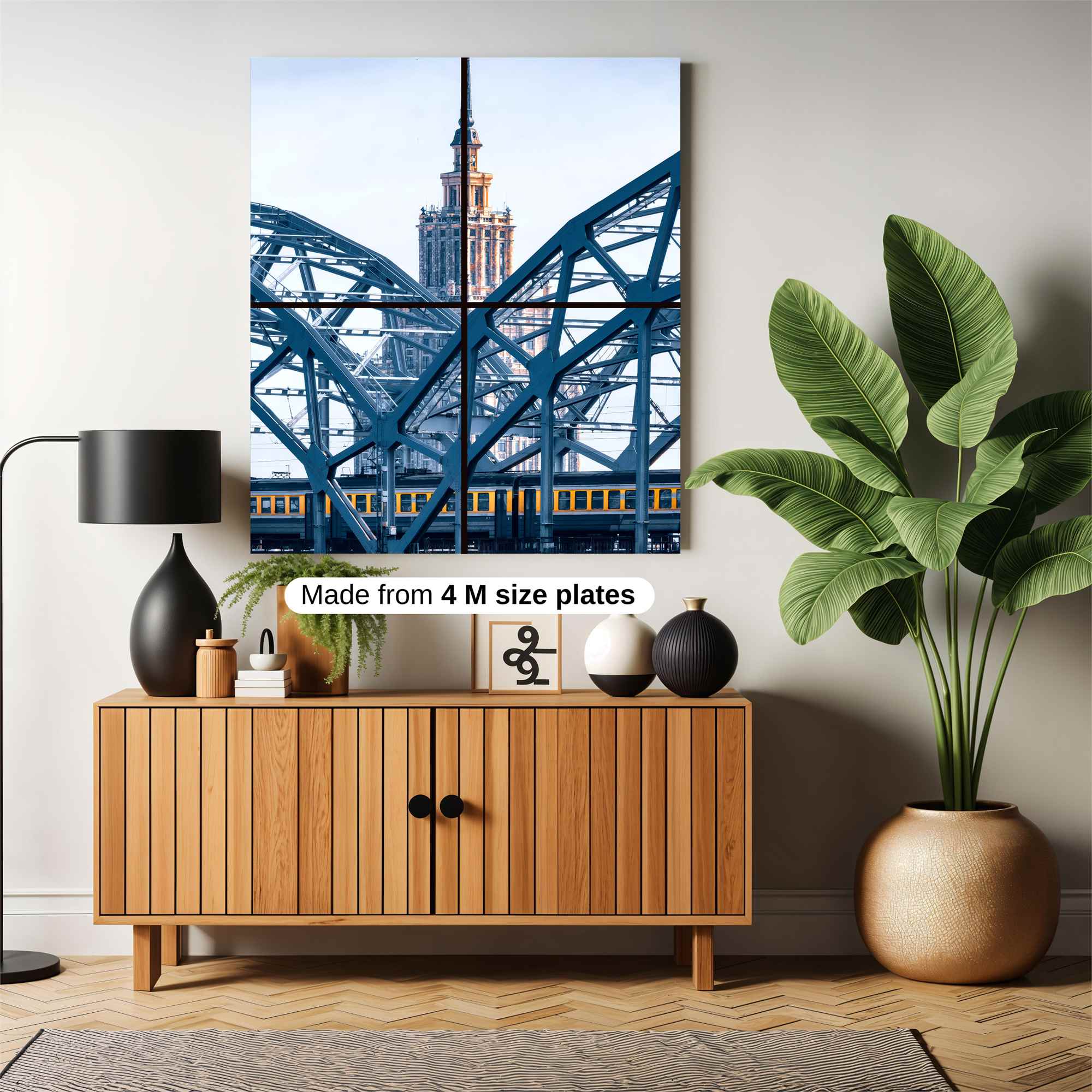 Skyscraper Serenity Safe Wall Magnetic / M