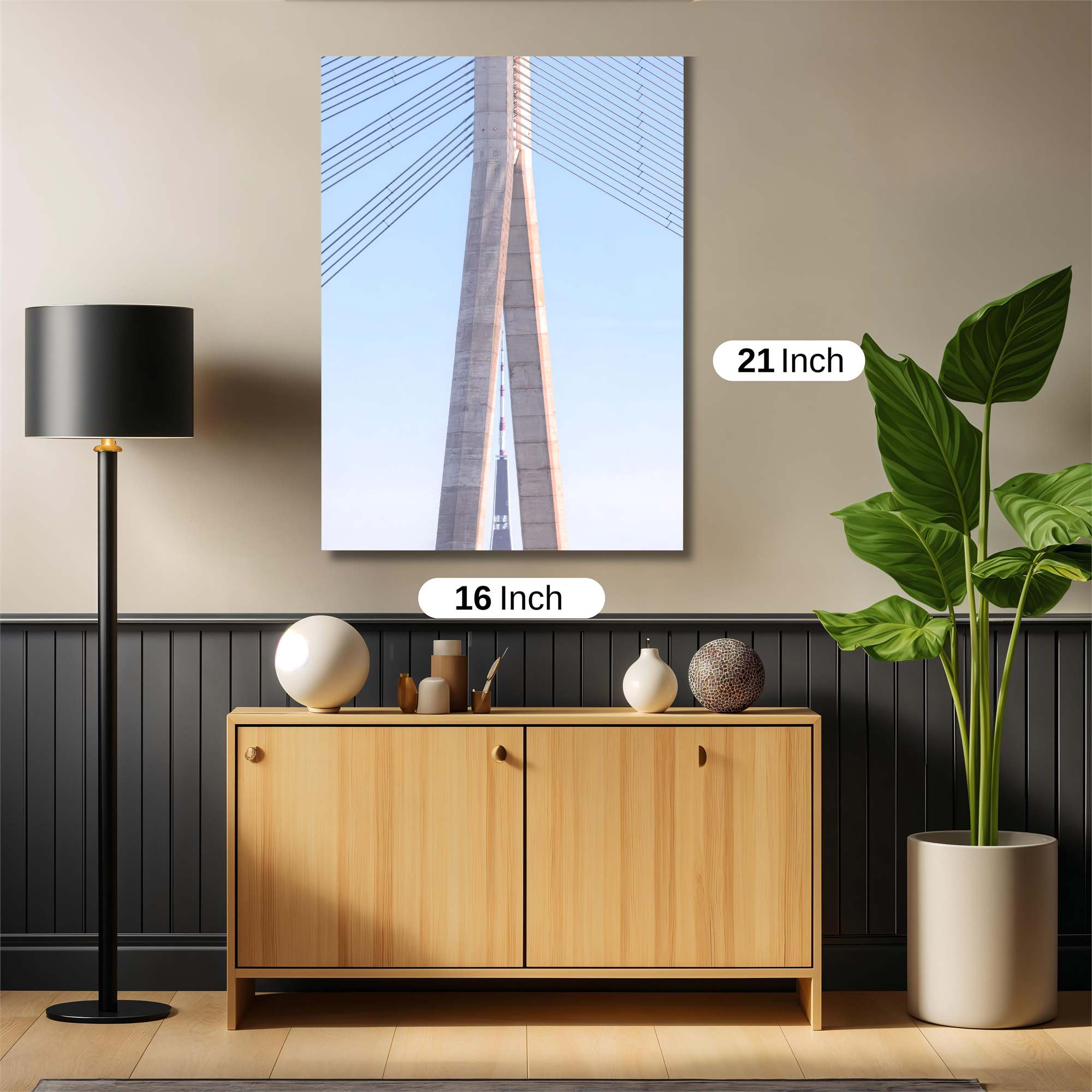 Bridge Serenity Safe Wall Magnetic / M