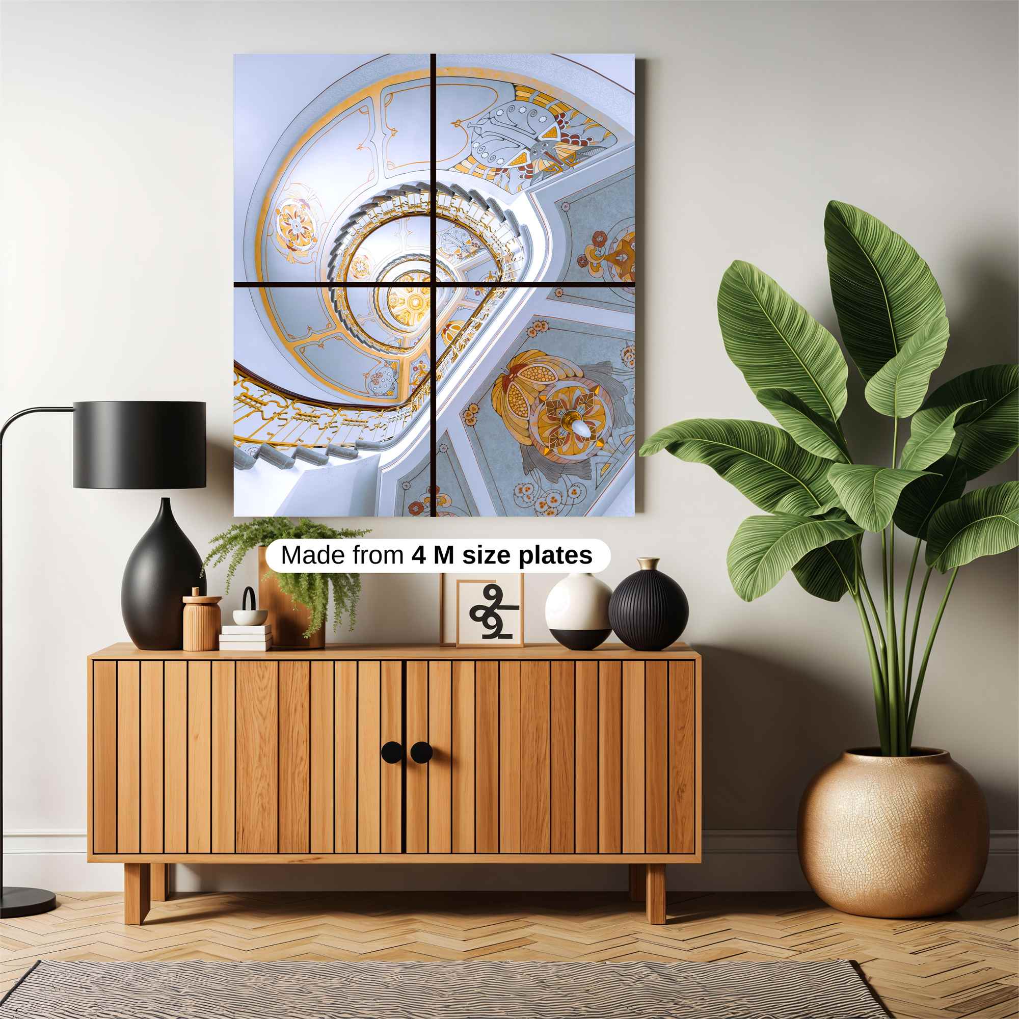Spiral Elegance Safe Wall Magnetic / M