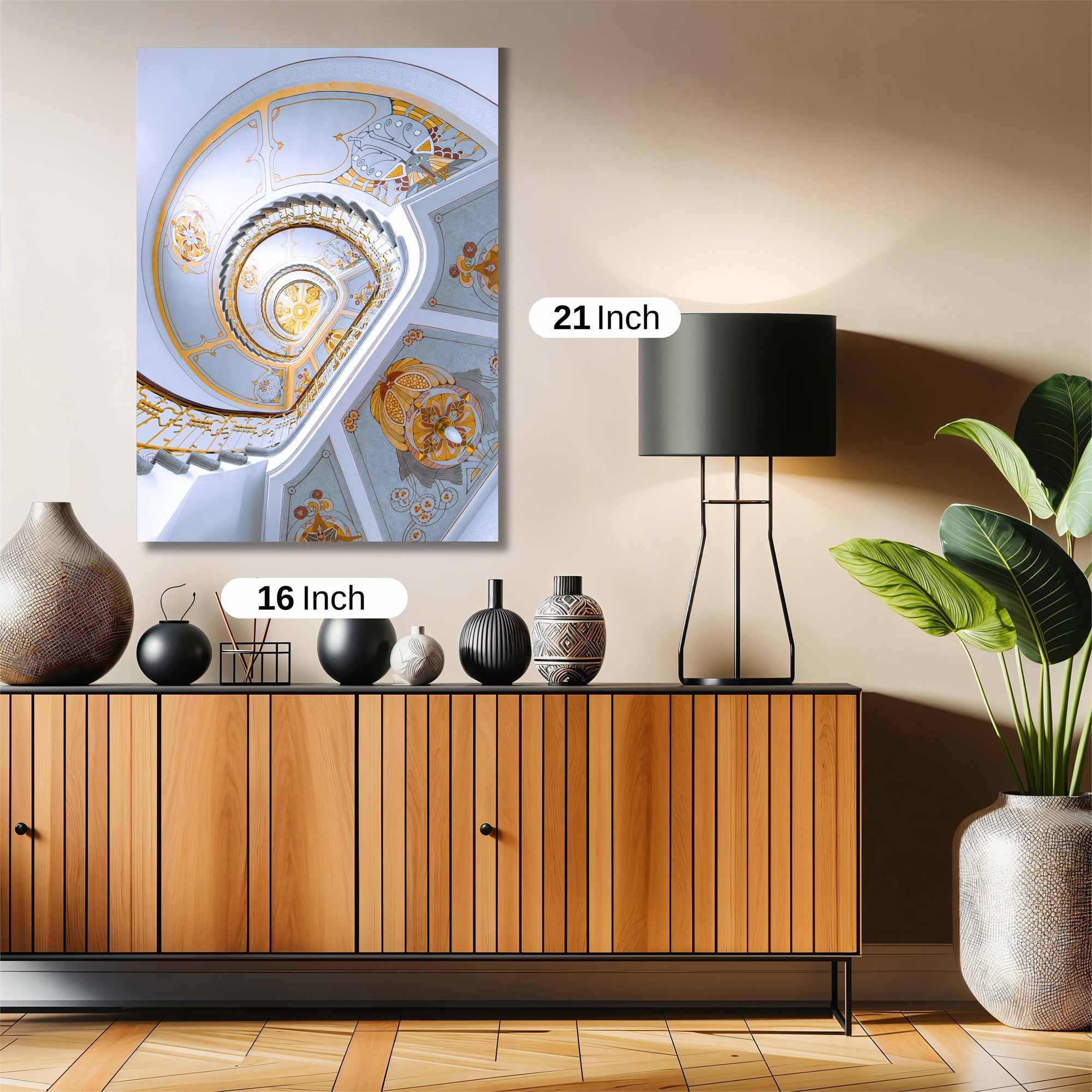 Spiral Elegance Safe Wall Magnetic / M