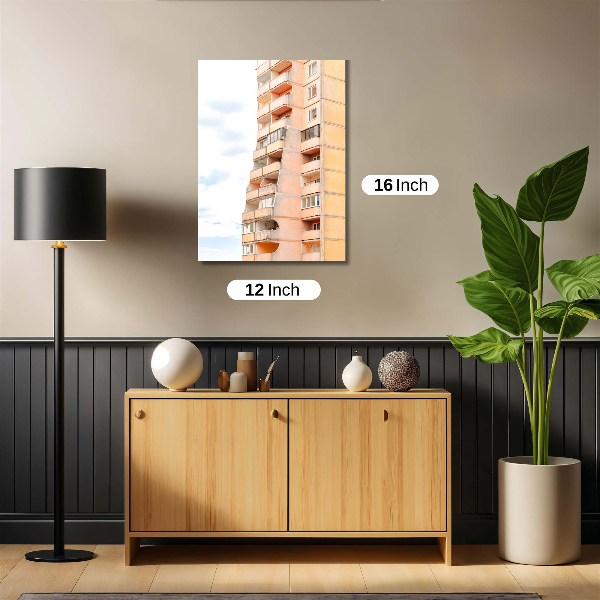 Building Eccentric Safe Wall Magnetic / M