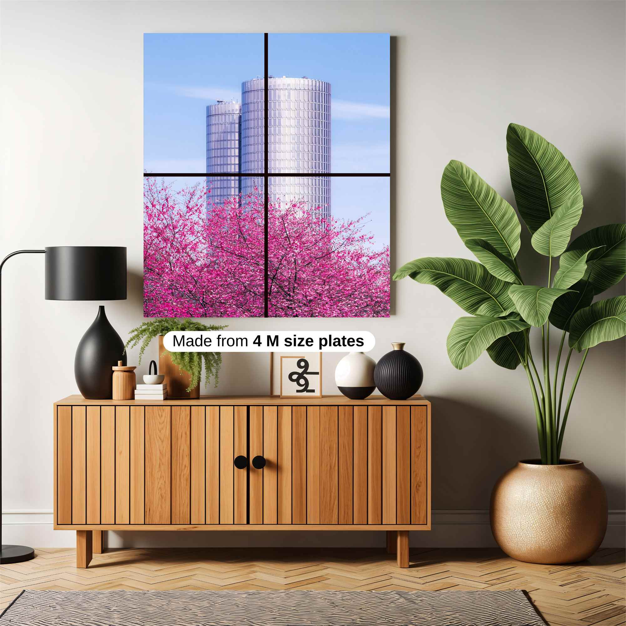 Skyline Serenity Safe Wall Magnetic / M