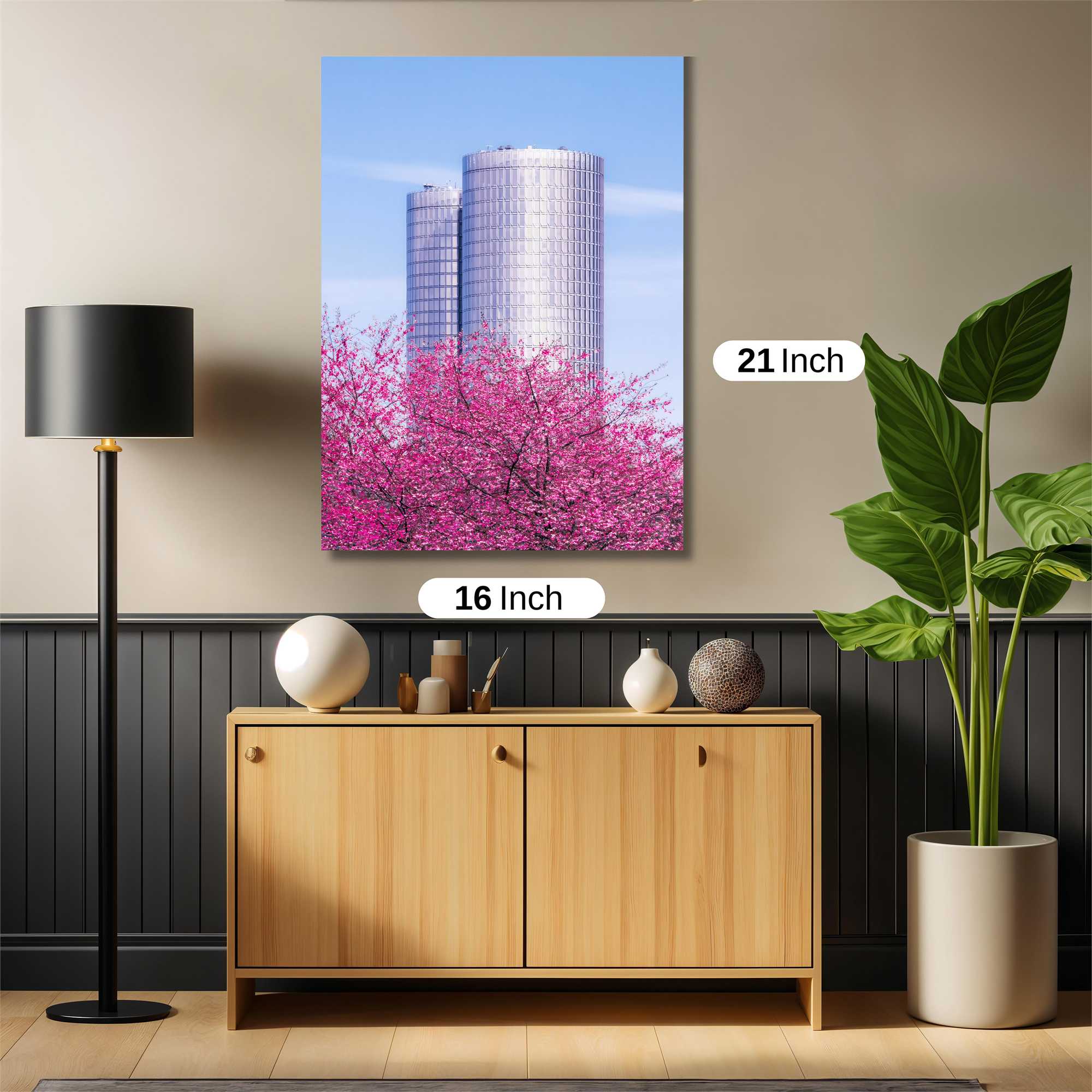 Skyline Serenity Safe Wall Magnetic / M