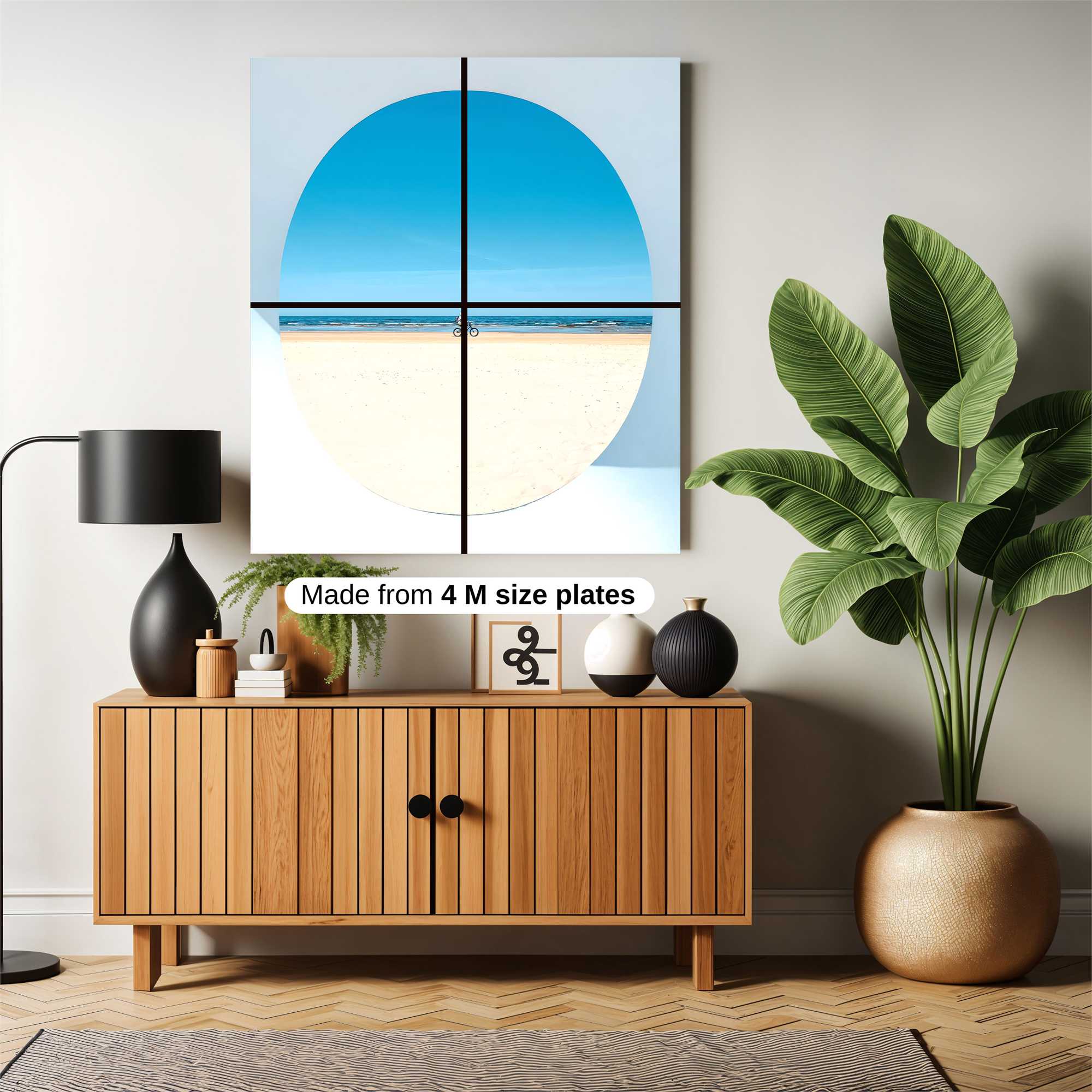 Beach Serenity Safe Wall Magnetic / M
