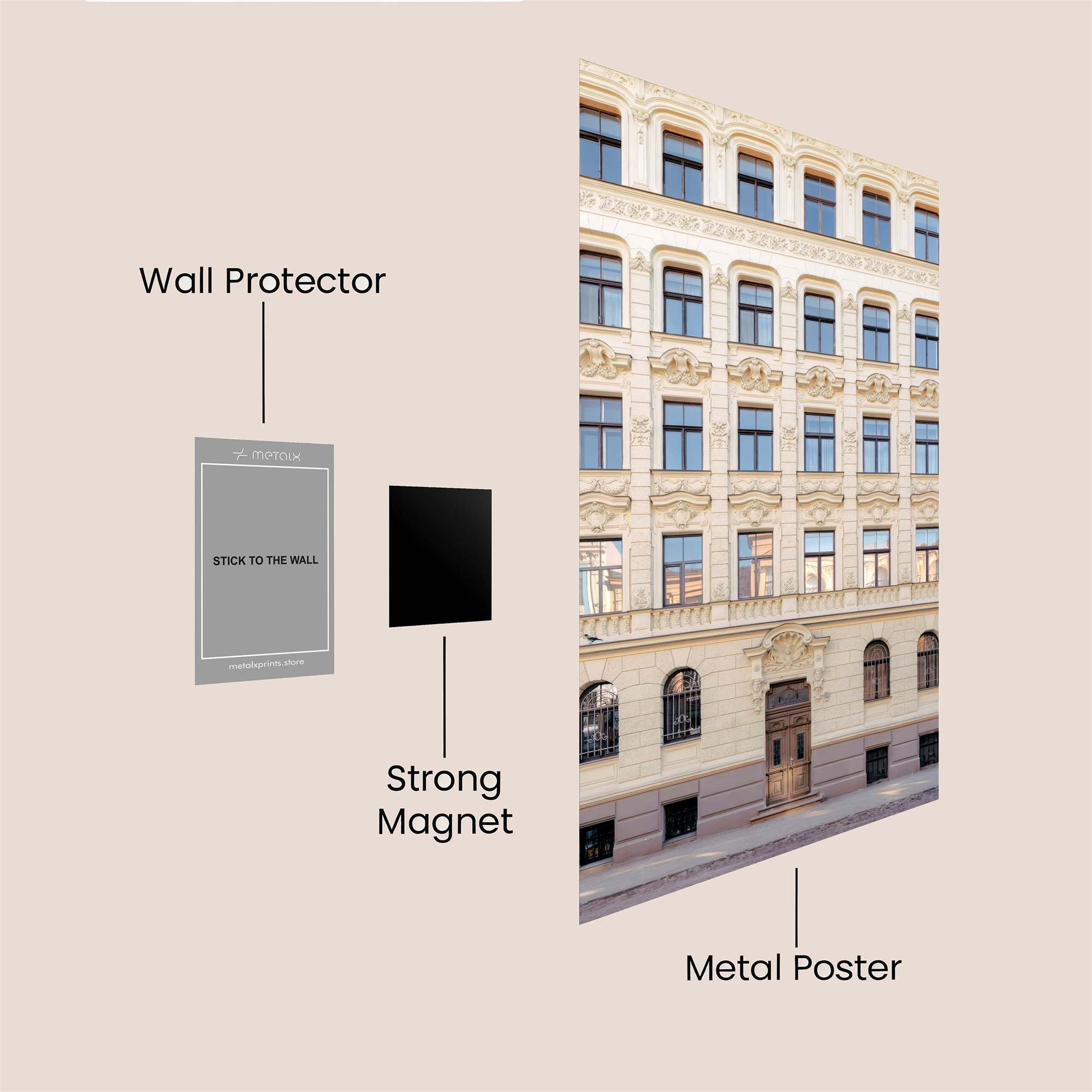 Facade Elegance Safe Wall Magnetic / M