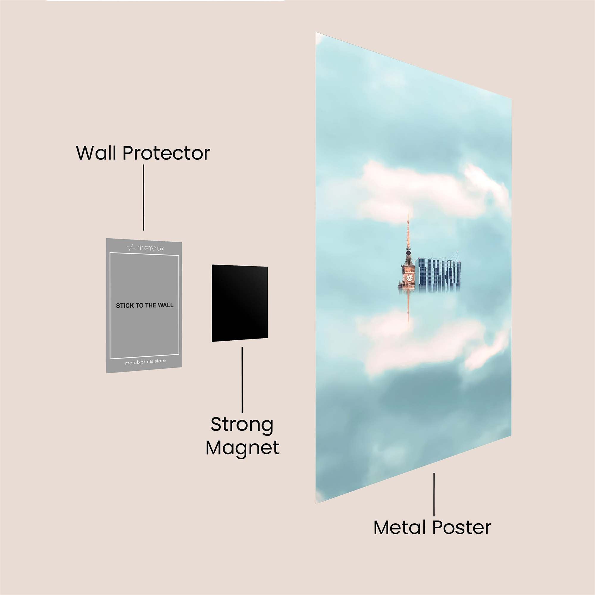 Namsan Dreamy Safe Wall Magnetic / M