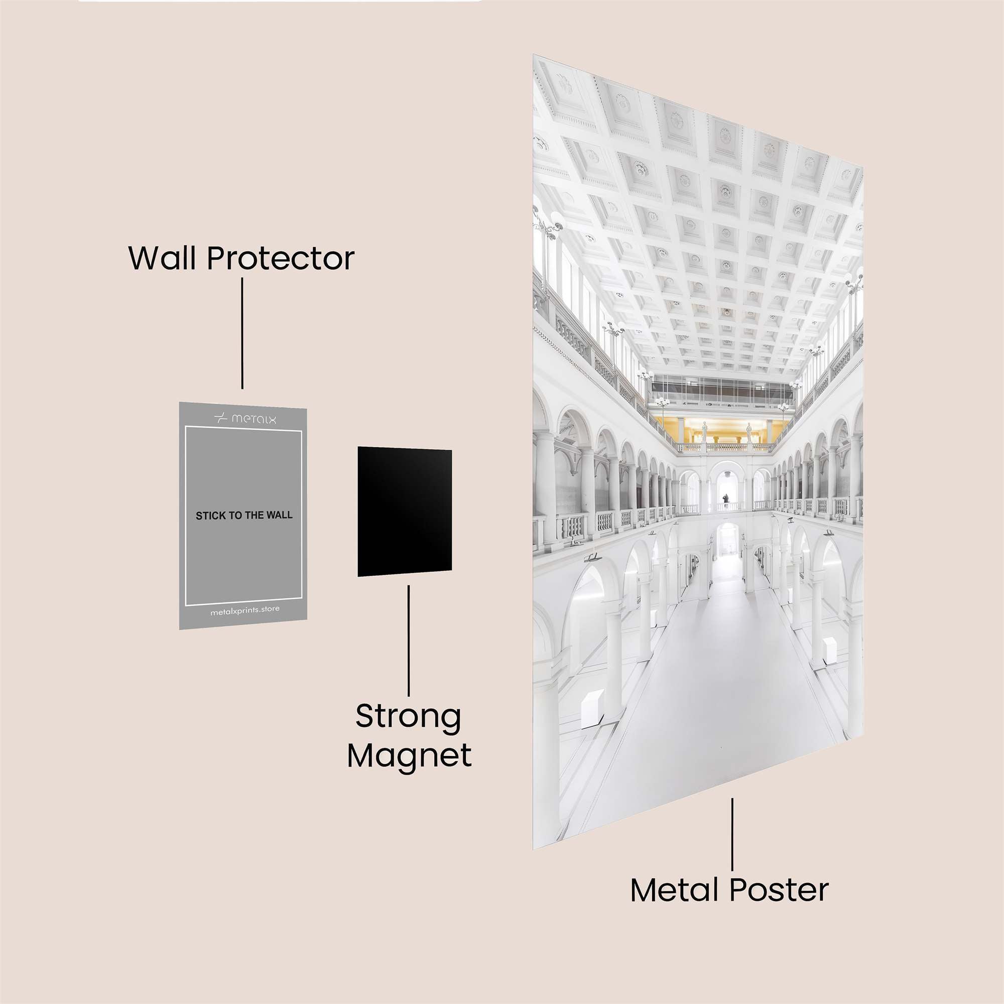 Palace Serenity Safe Wall Magnetic / M