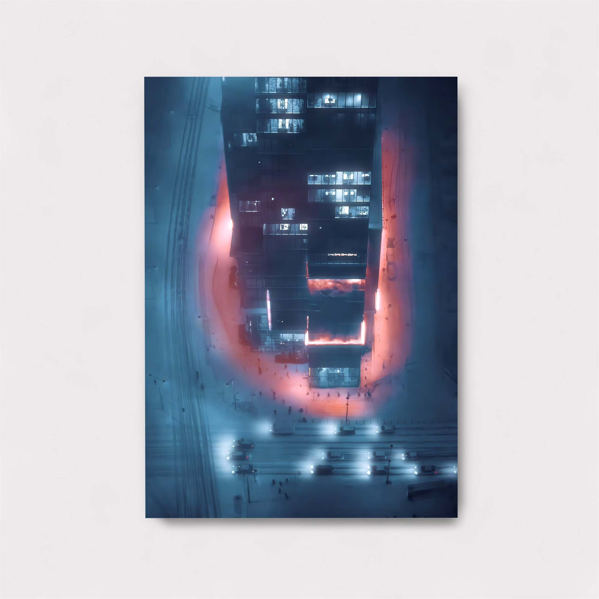Skyscraper Glow Safe Wall Magnetic / M