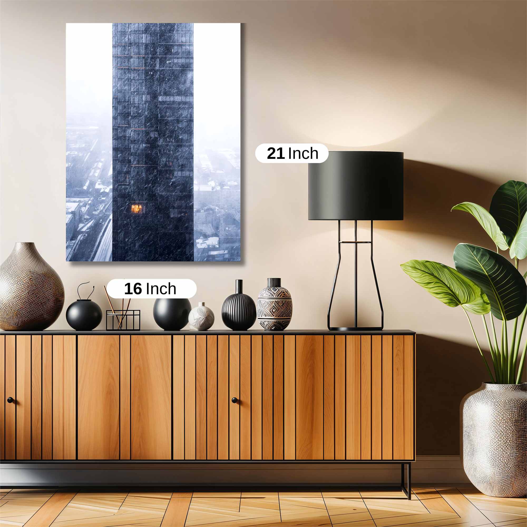 Tower Solitude Safe Wall Magnetic / M
