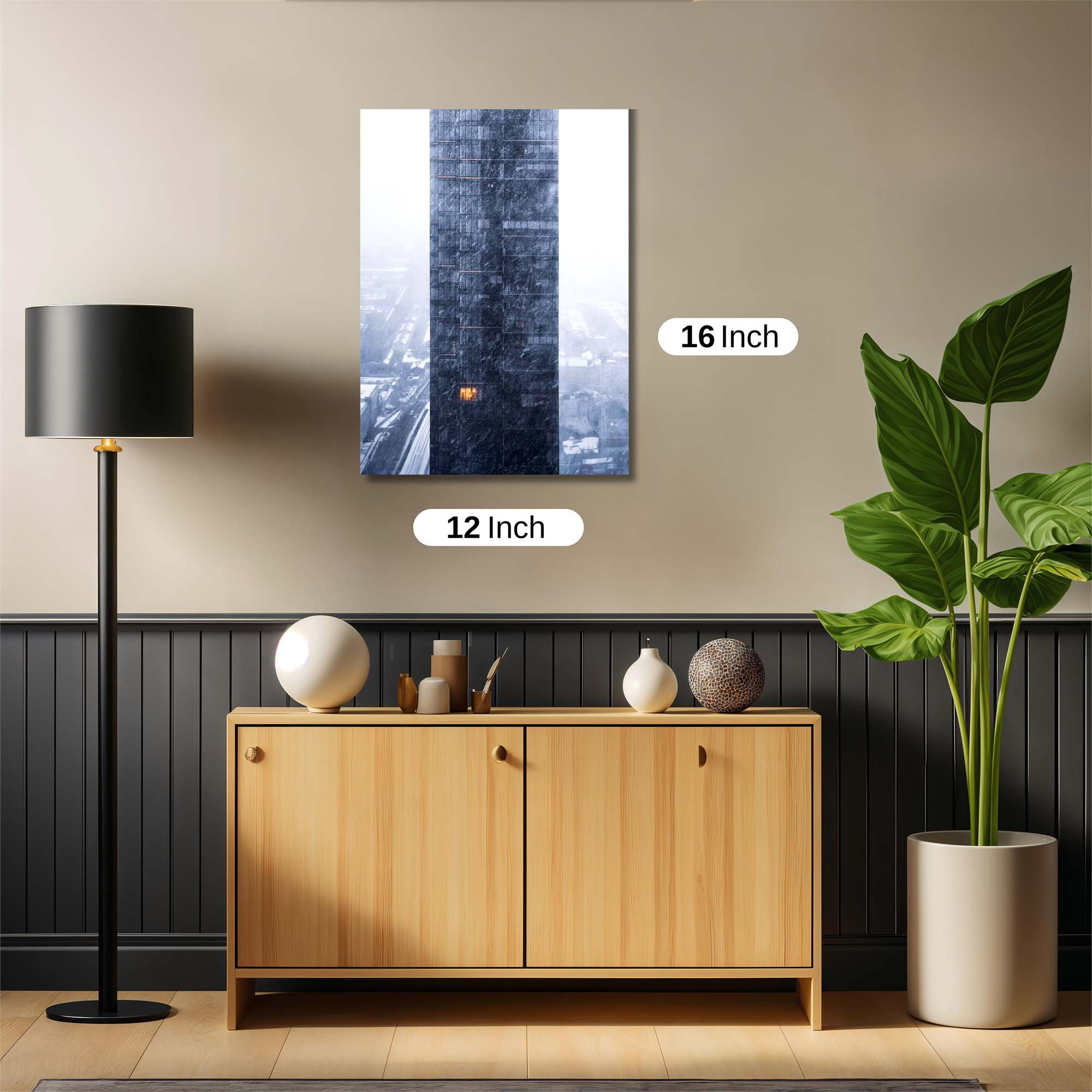 Tower Solitude Safe Wall Magnetic / M