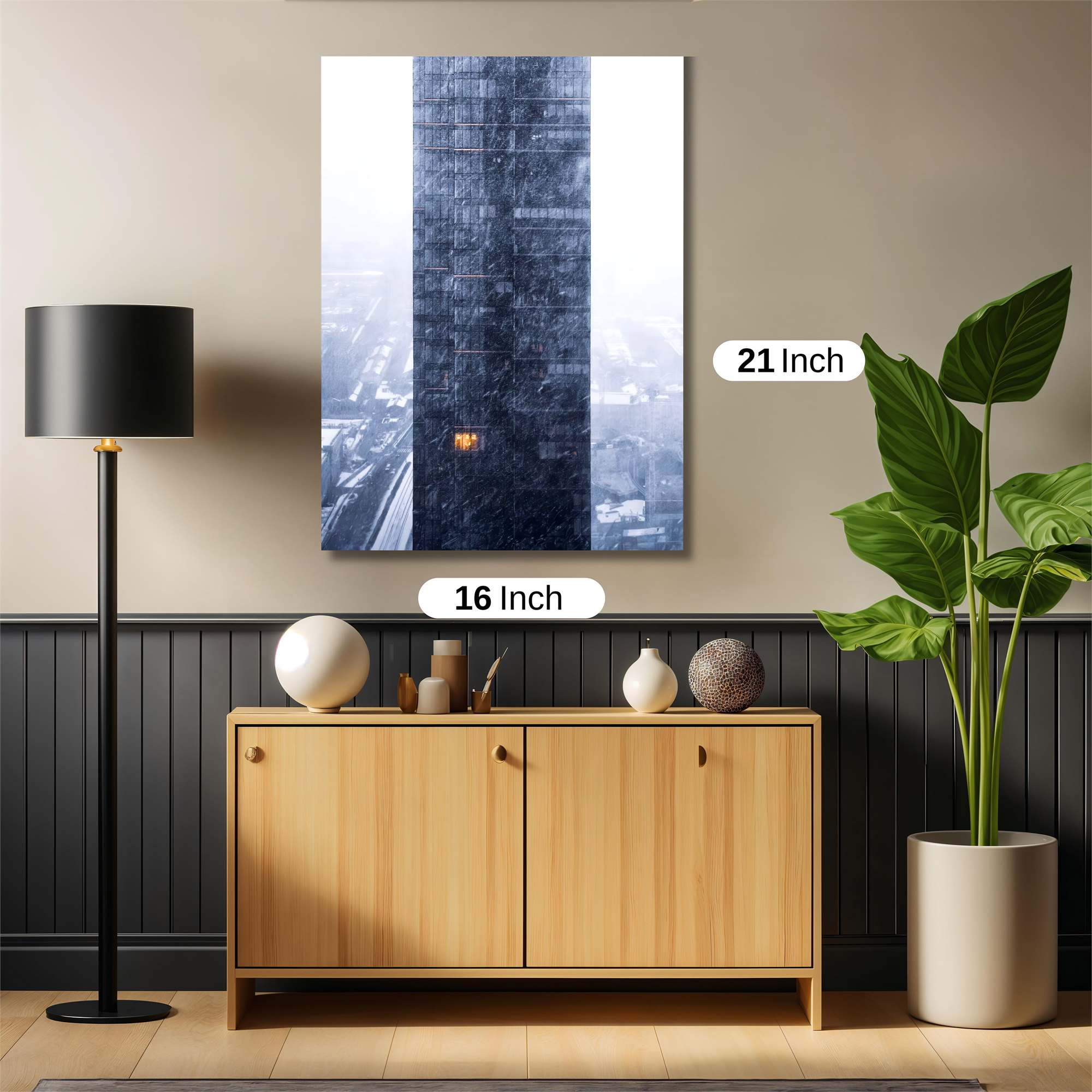 Tower Solitude Safe Wall Magnetic / M