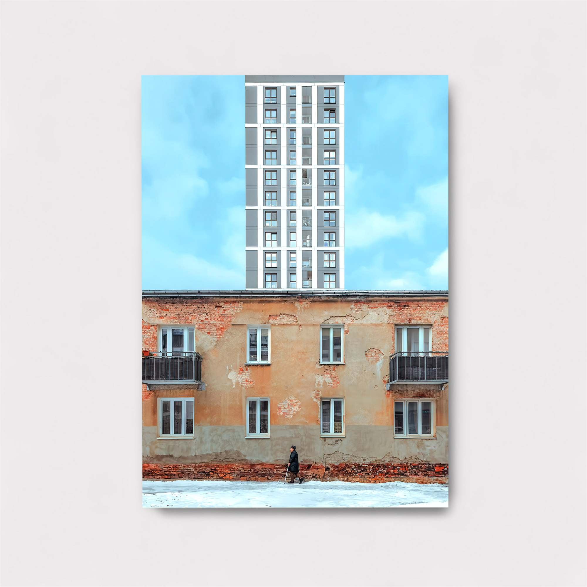 Towering Contrast Safe Wall Magnetic / M