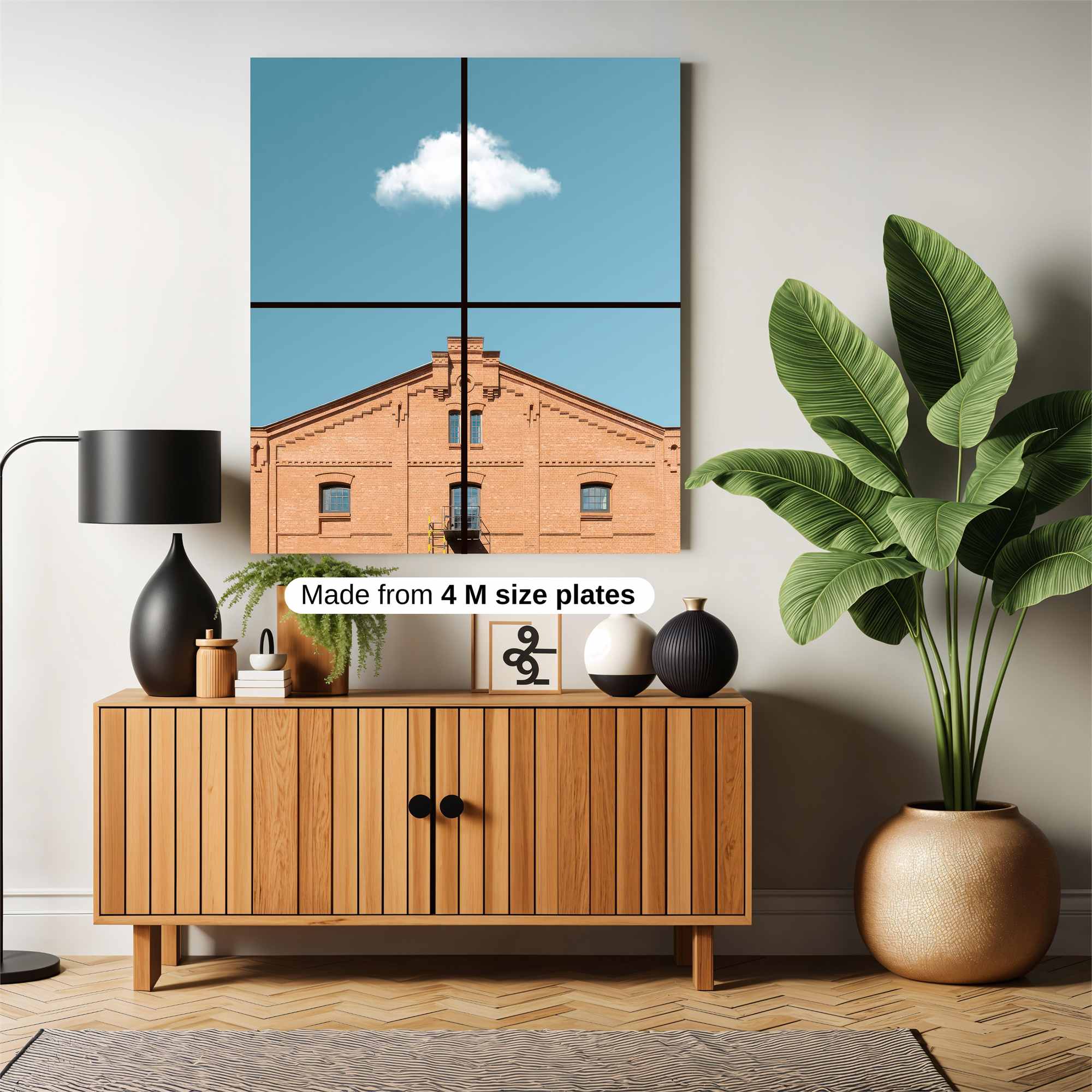 Clouded Serenity Safe Wall Magnetic / M