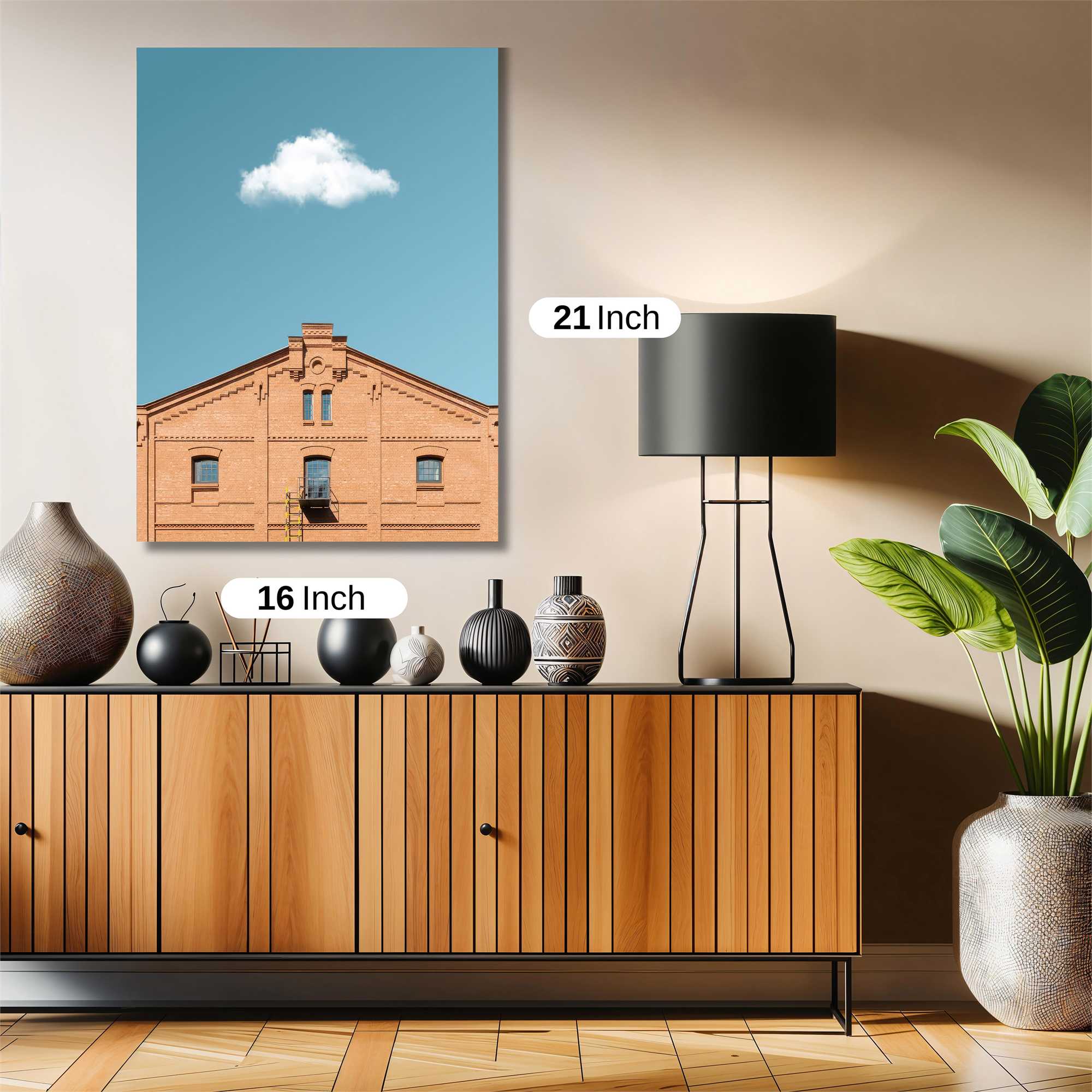 Clouded Serenity Safe Wall Magnetic / M
