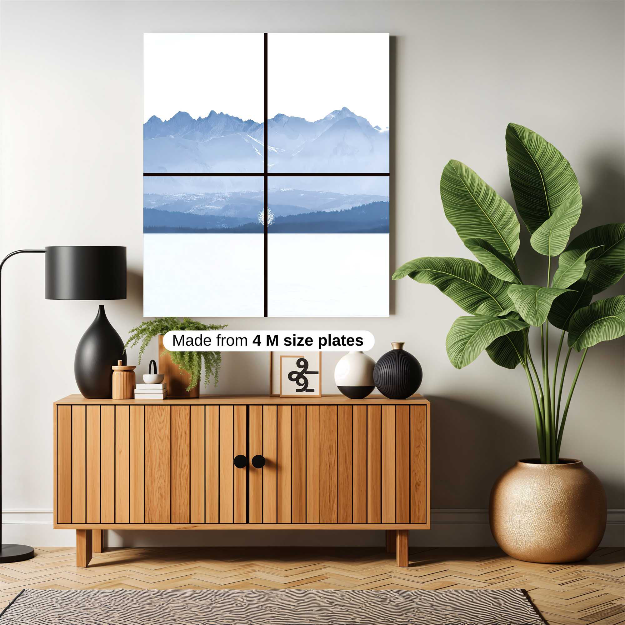 Mountain Serenity Safe Wall Magnetic / M